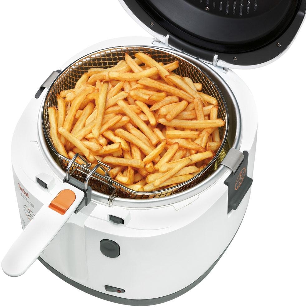 Tefal Fritteuse »Fritteuse One Filtra«, 1900 W, 1,2 Kg, Auffangsieb für Frittierreste, spülmaschinenfest, FF1631