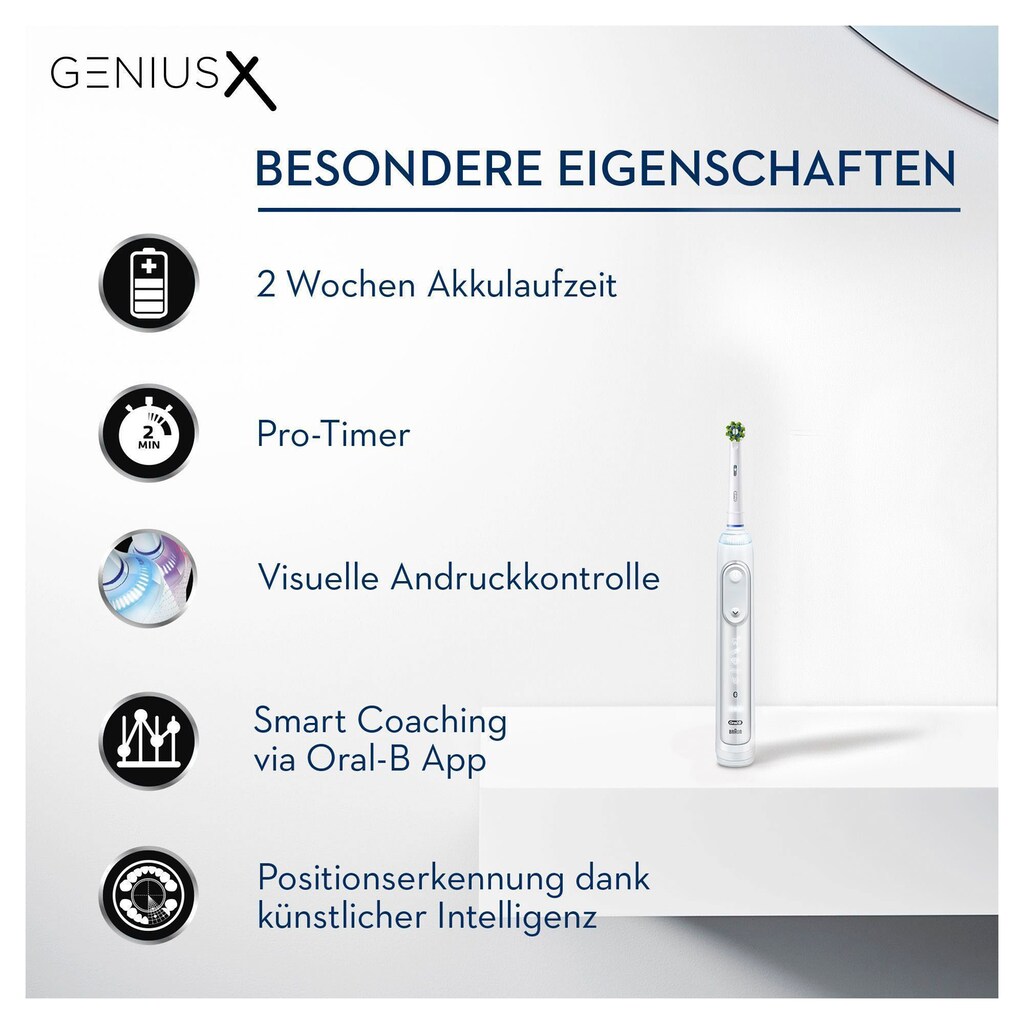 Oral-B Elektrische Zahnbürste »Genius X«