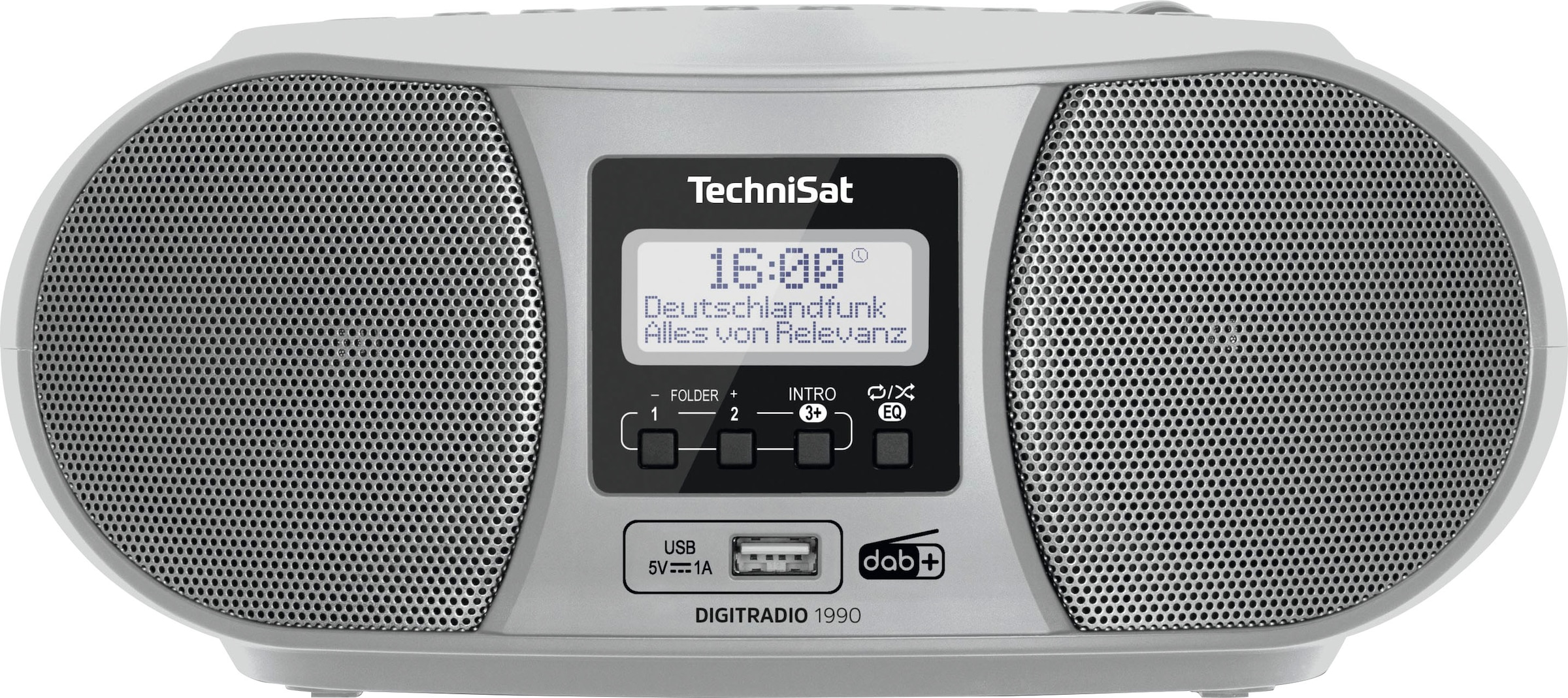 TechniSat Digitalradio (DAB+) ( | RDS 3 ➥ UNIVERSAL »DIGITRADIO W), XXL 3 mit (Bluetooth Garantie 1990«, CD-Player Jahre DAB+)-UKW Digitalradio