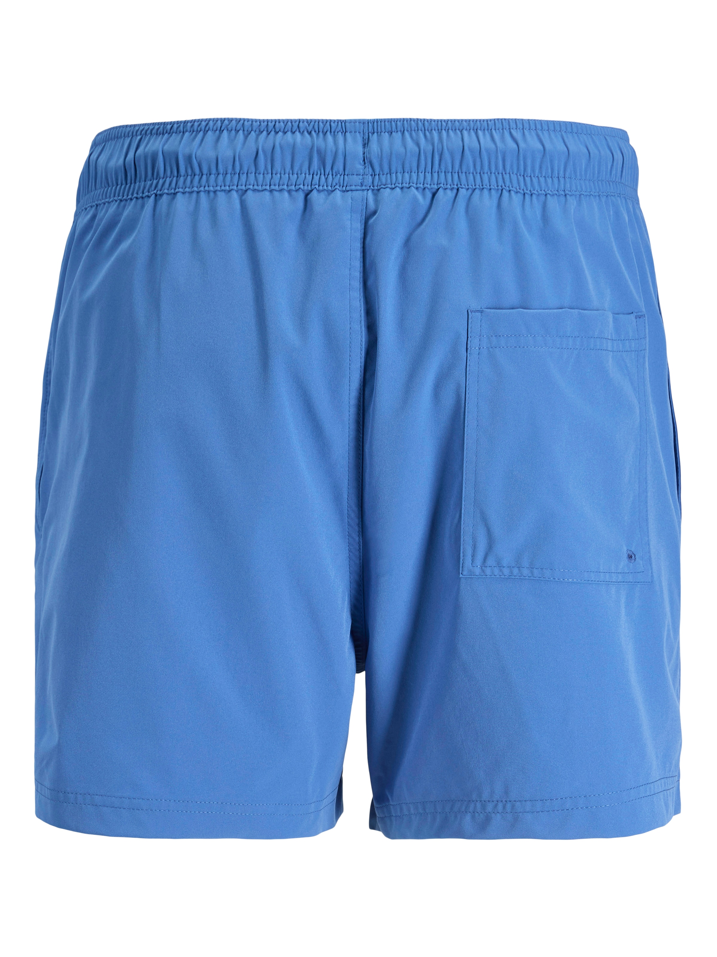 Jack & Jones PlusSize Badeshorts »JPSTMAUI TROPIC SOLID SWIM SHORTS  PLS« Kunstfaser, mit elastischem Bund