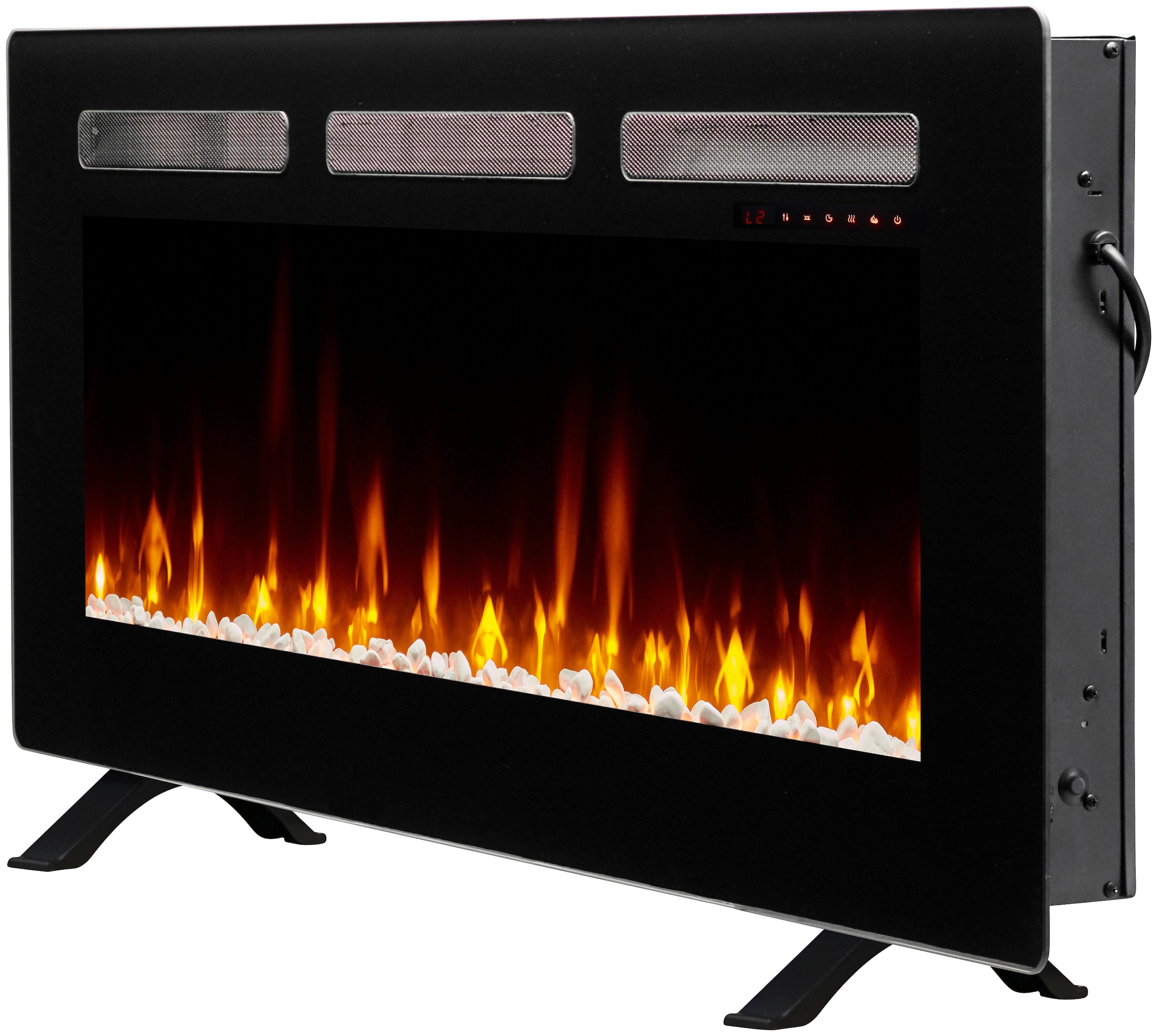 Dimplex Elektrokamin »Sierra 48"«, schwarz,mit Heizung, Fernbedienung, App, Optiflame® Flammeneffekt