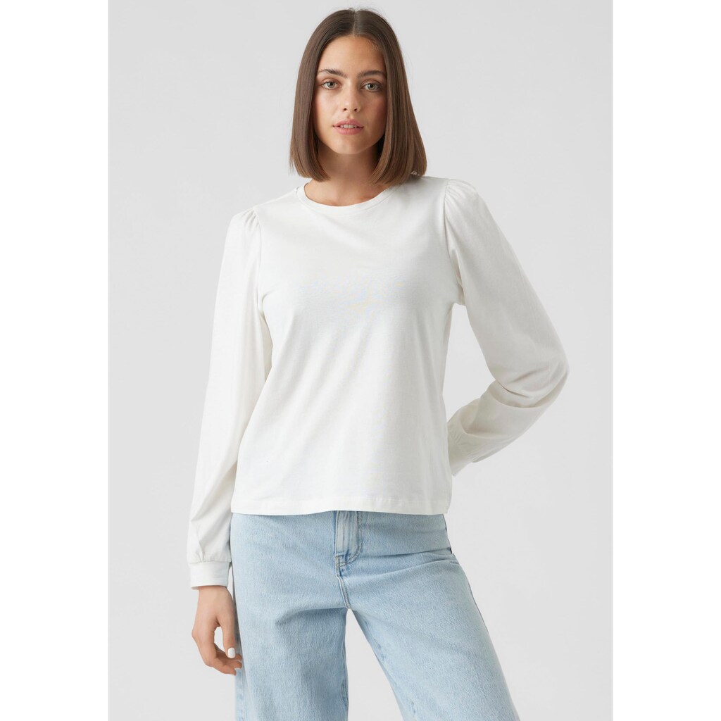 Vero Moda Langarmshirt »VMKERRY LS O-NECK TOP VMA NOOS«