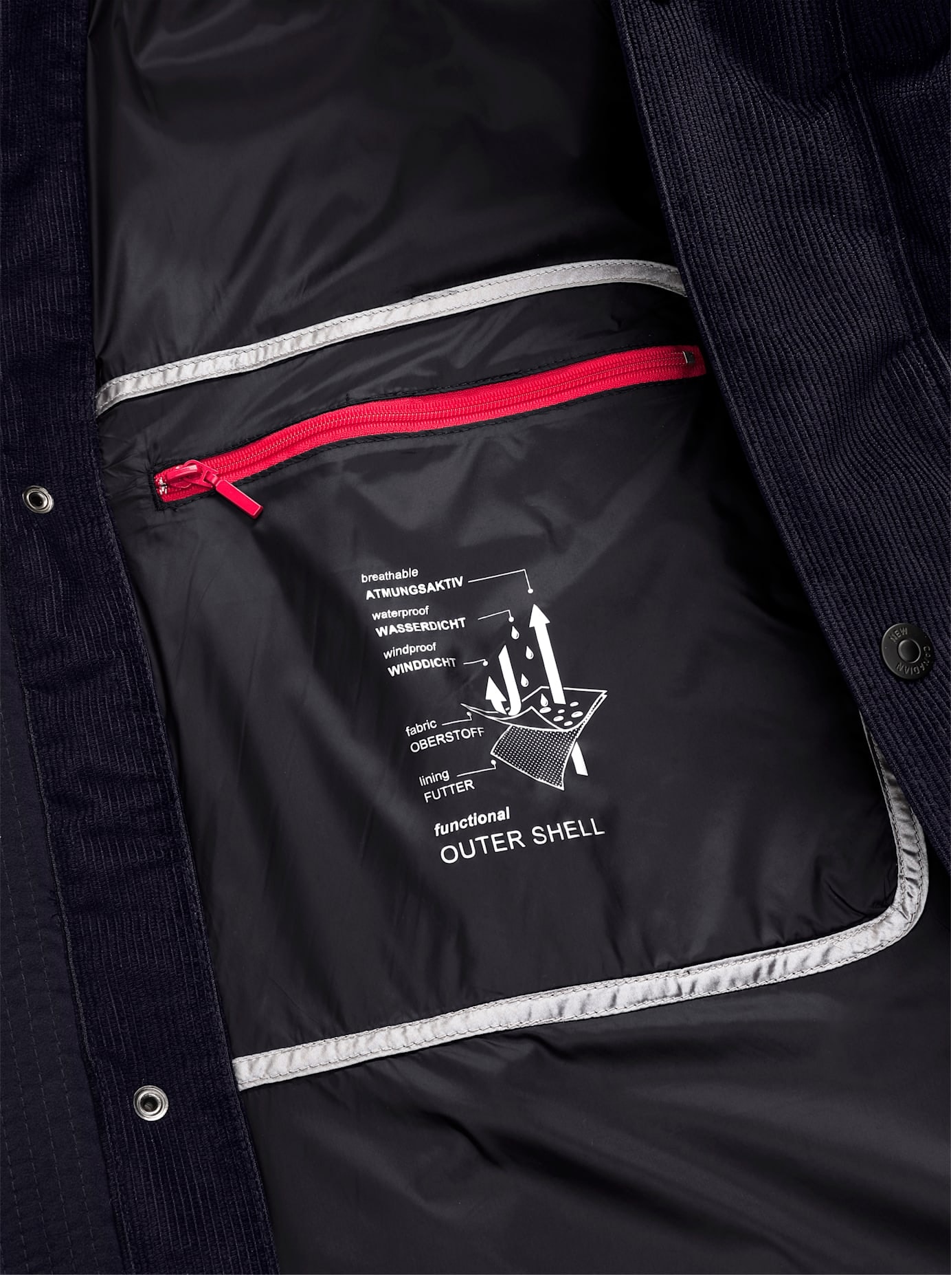 New Canadian Blouson, mit Kapuze
