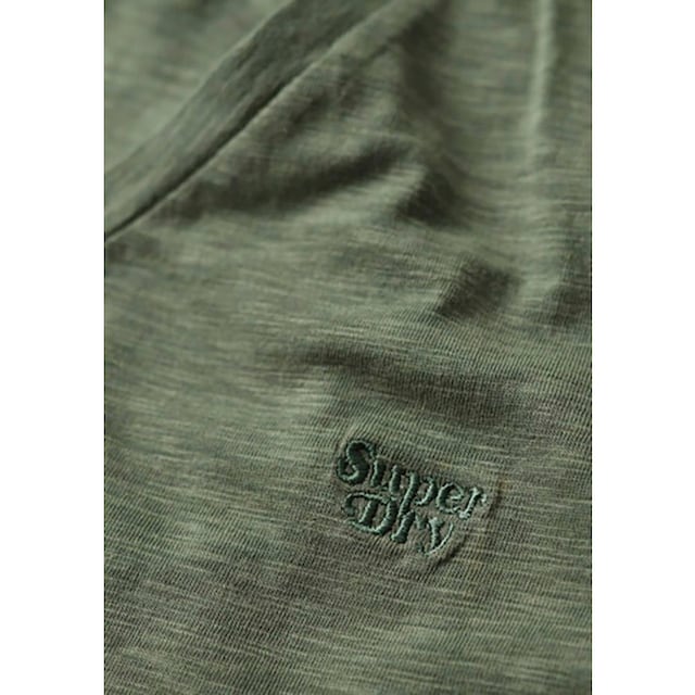 Superdry V-Shirt »STUDIOS SLUB EMB VEE TEE« bei ♕