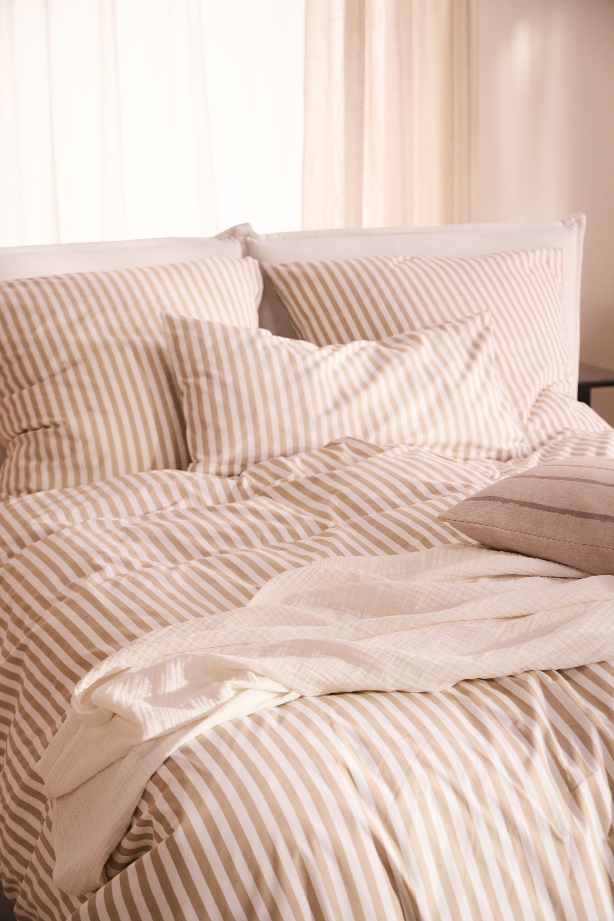 LeGer Home by Lena Gercke Bettwäsche »Linnea« 2 aus 100% Baumwolle , Streifendesign