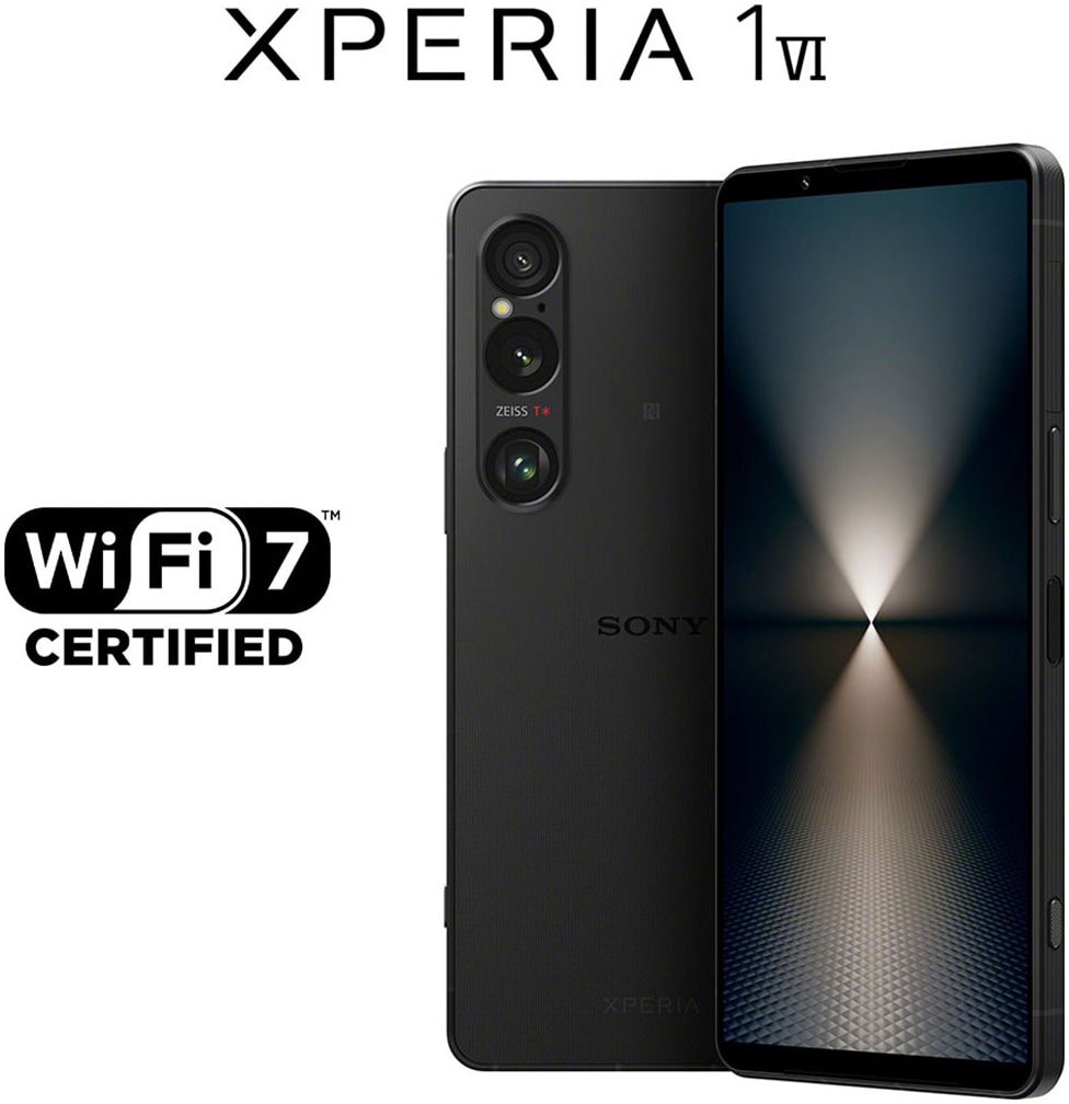 Sony Smartphone »Xperia 1 VI«, Schwarz