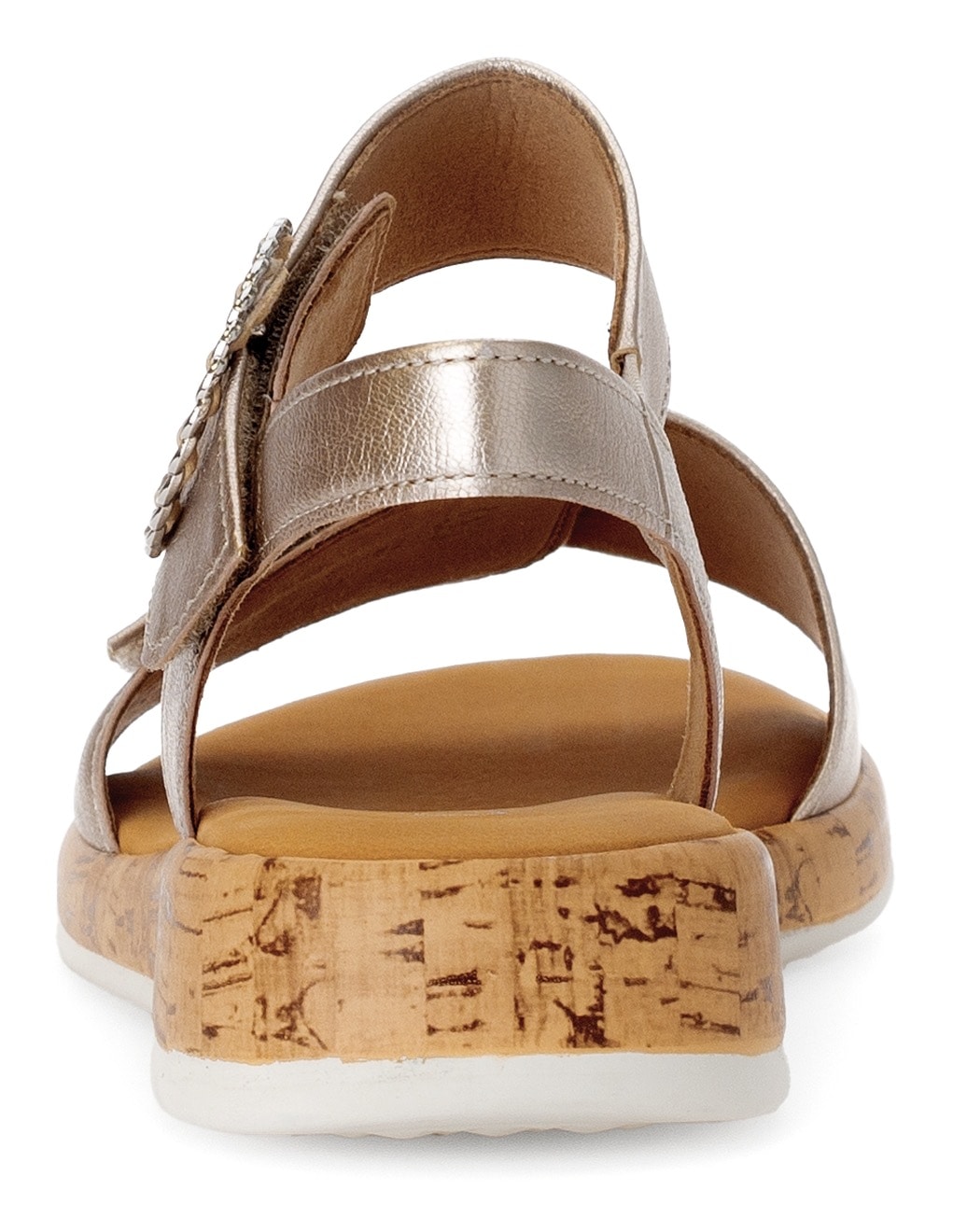 Gabor Keilsandalette »RHODOS«, Riemchensandale, Komfortschuh, Sommerschuh mit hübscher Zierschnalle