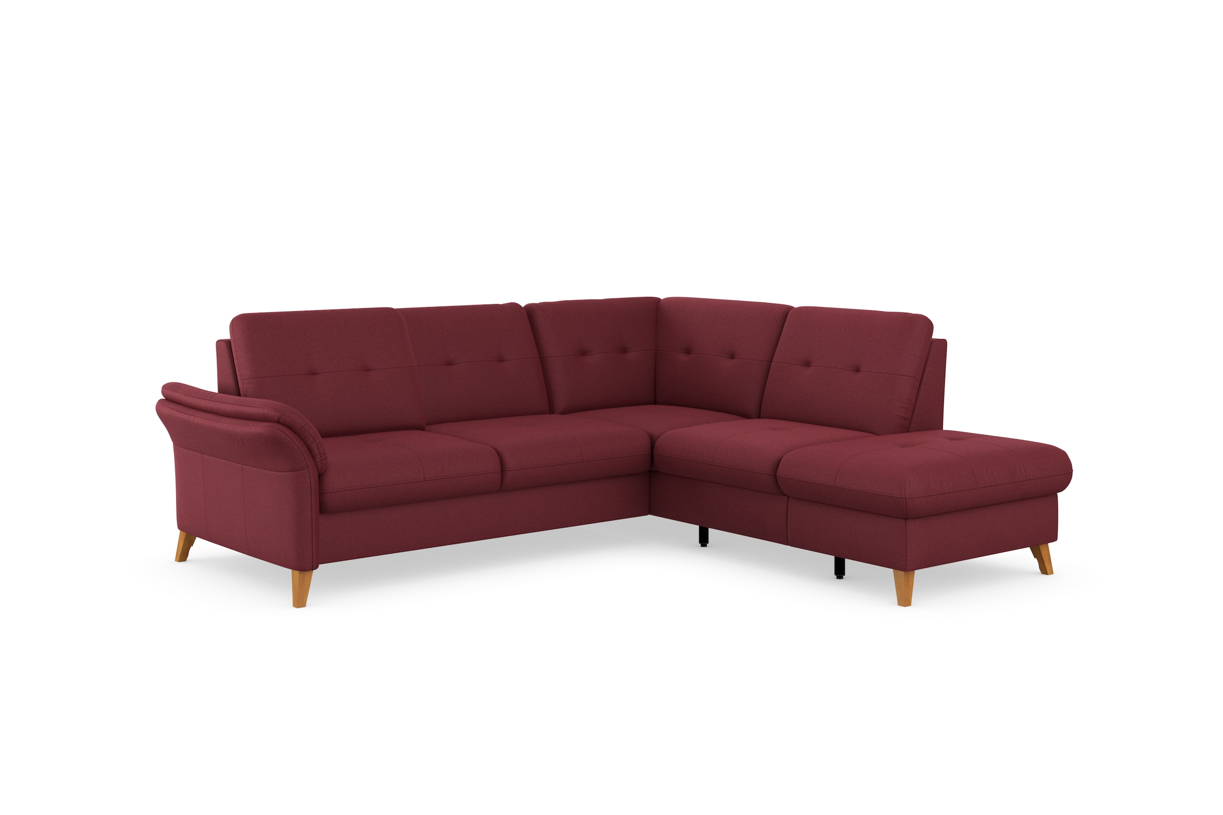 sit&more Ecksofa »Göteborg«, inkl. Sitztiefenverstellung, wahlweise mit Bettfunktion & Bettkasten