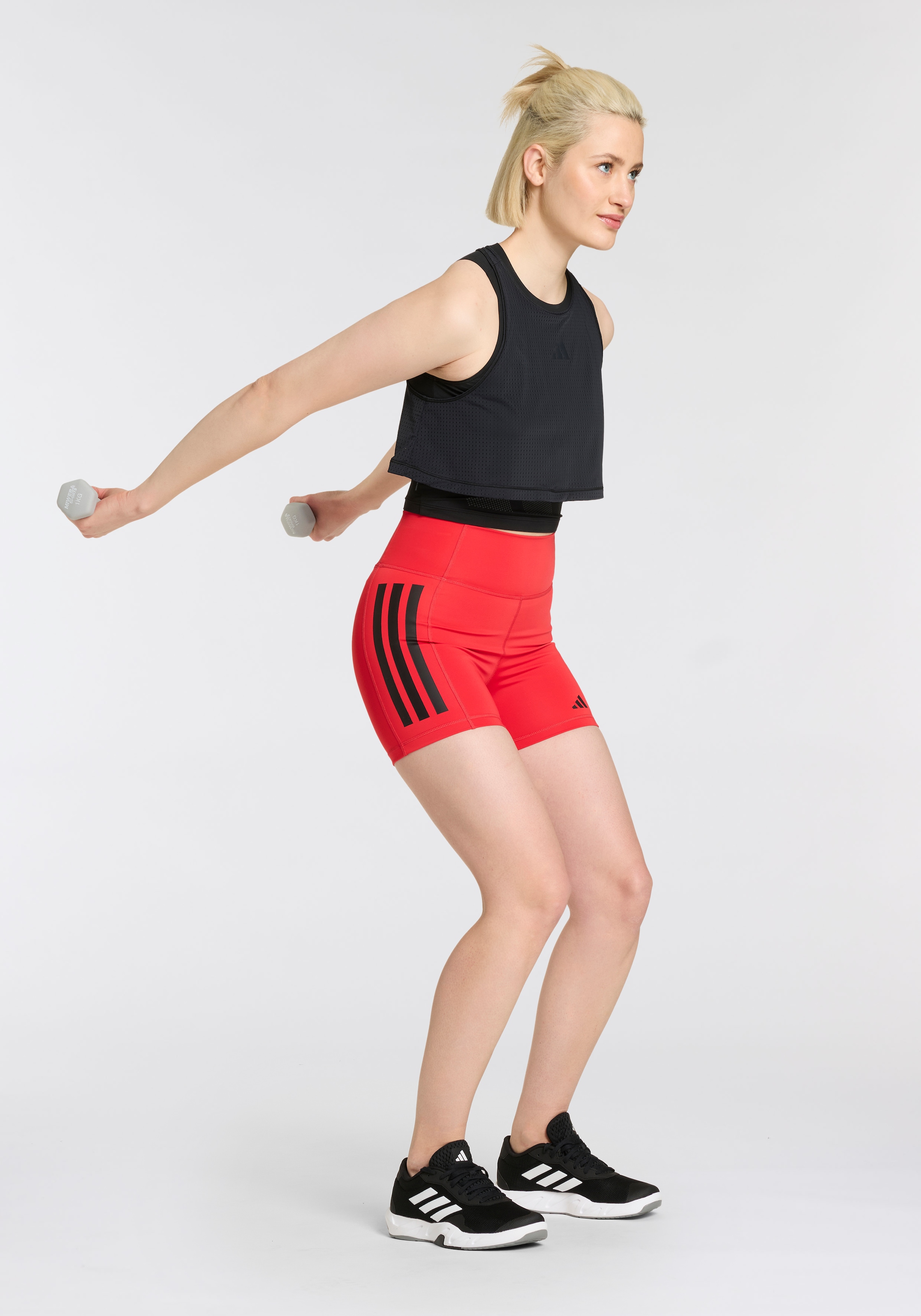 adidas Performance Shorts »OPT 3S 1/4«, (1 tlg.)