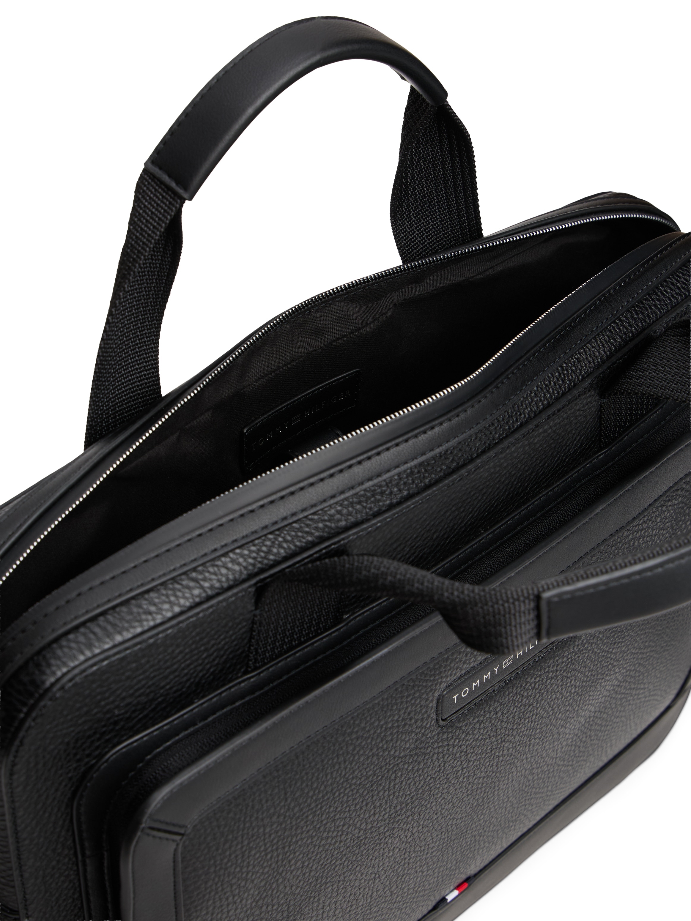 Tommy Hilfiger Laptoptasche »TH CENTRAL COMPUTER BAG« , Unisex Geschäftstasche, Notebooktasche mit zusätzlichem Tragegriff