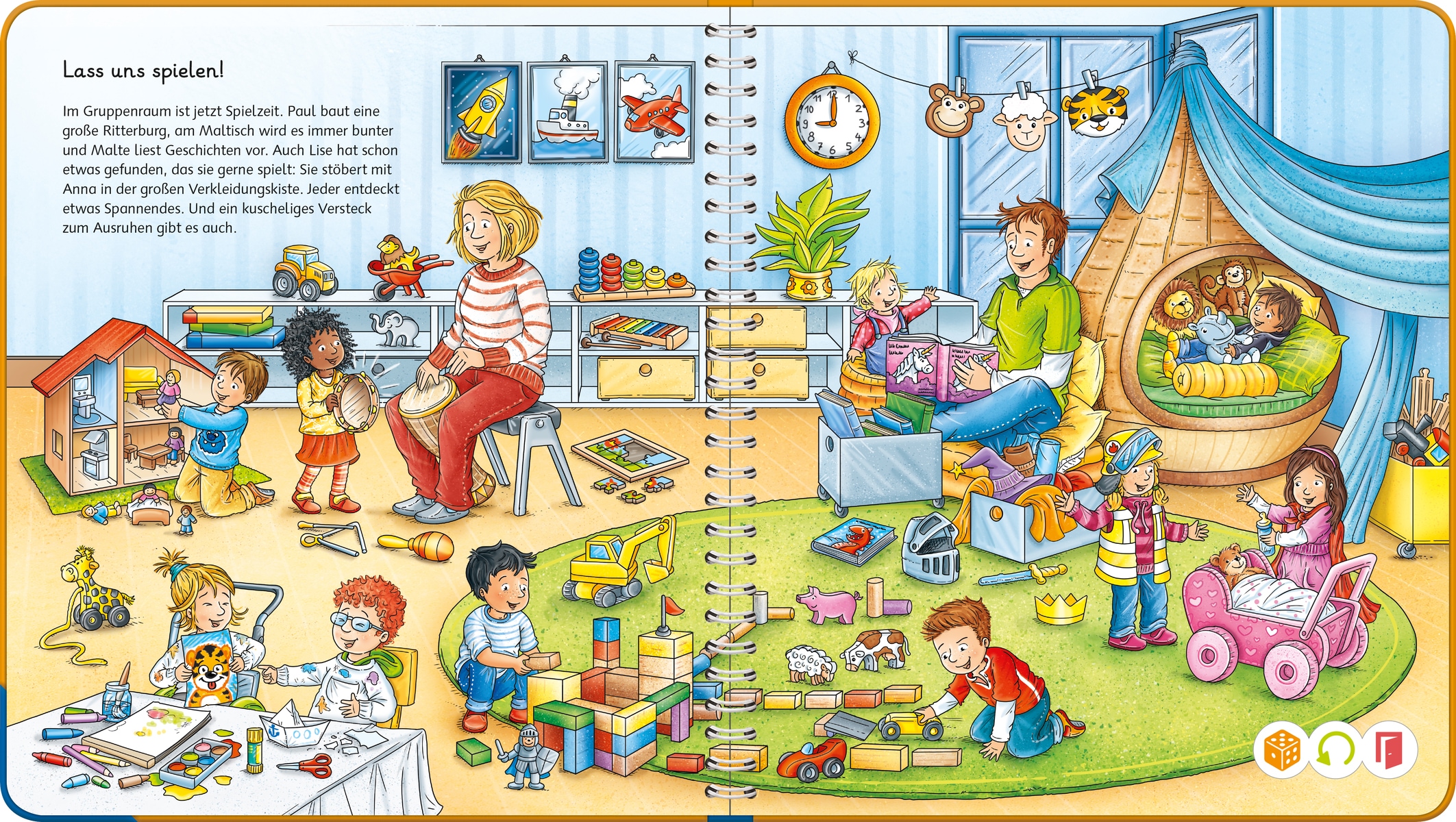 Ravensburger Buch »tiptoi® Mein Wörter-Bilderbuch Kindergarten«, Made in Europe