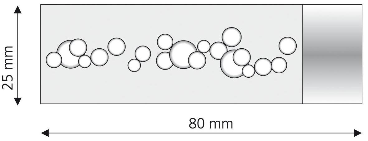 Liedeco Gardinenstangen-Endstück »Power«, (Set, 1 Gardinenstangen 20 St.), mm für Ø