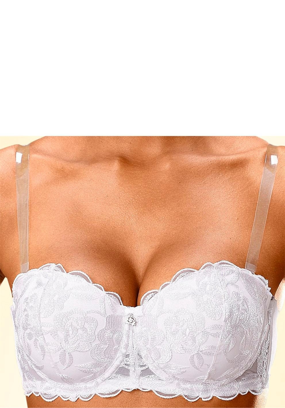 Abracada Bra BH-Träger, (2 Paar), Trägerbreite 1,8 cm - transparent, zum Austauschen