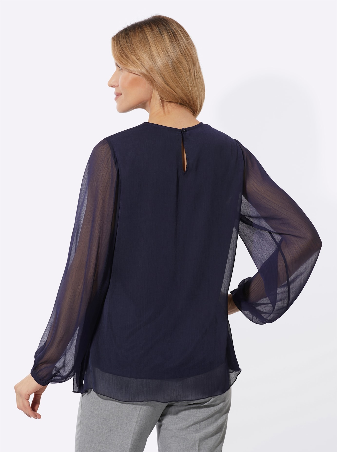 Classic Basics Spitzenbluse