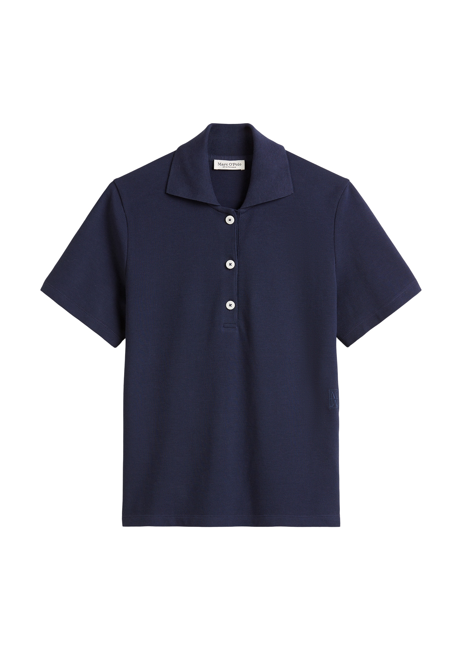 Marc O'Polo Poloshirt, mit lässiger Honeycomb-Struktur