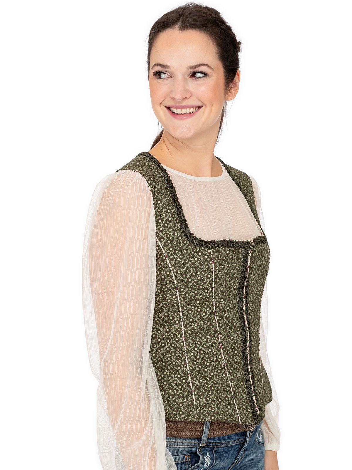 Almsach Trachtenbluse »Mieder MA128«