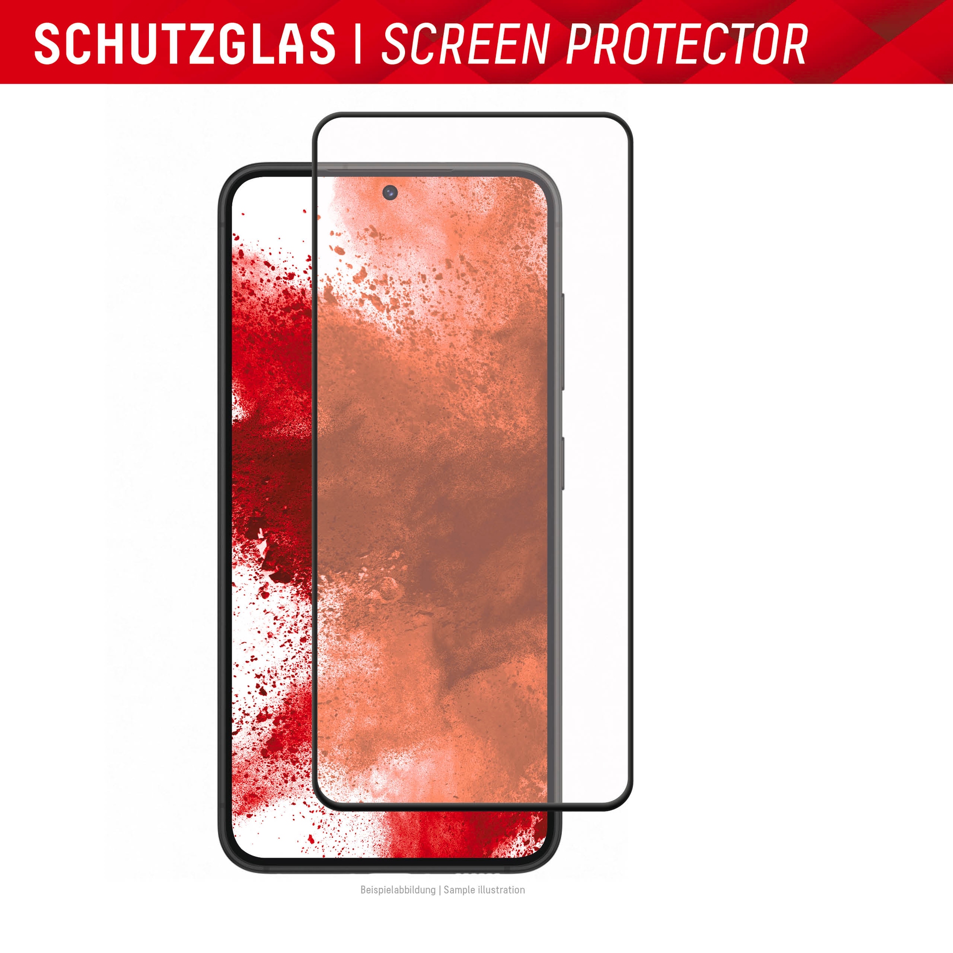 Displex Displayschutzglas »Real Glass Full Cover« Displayschutzfolie, Schutzfolie, Bildschirmschutz, kratz- & stoßfest
