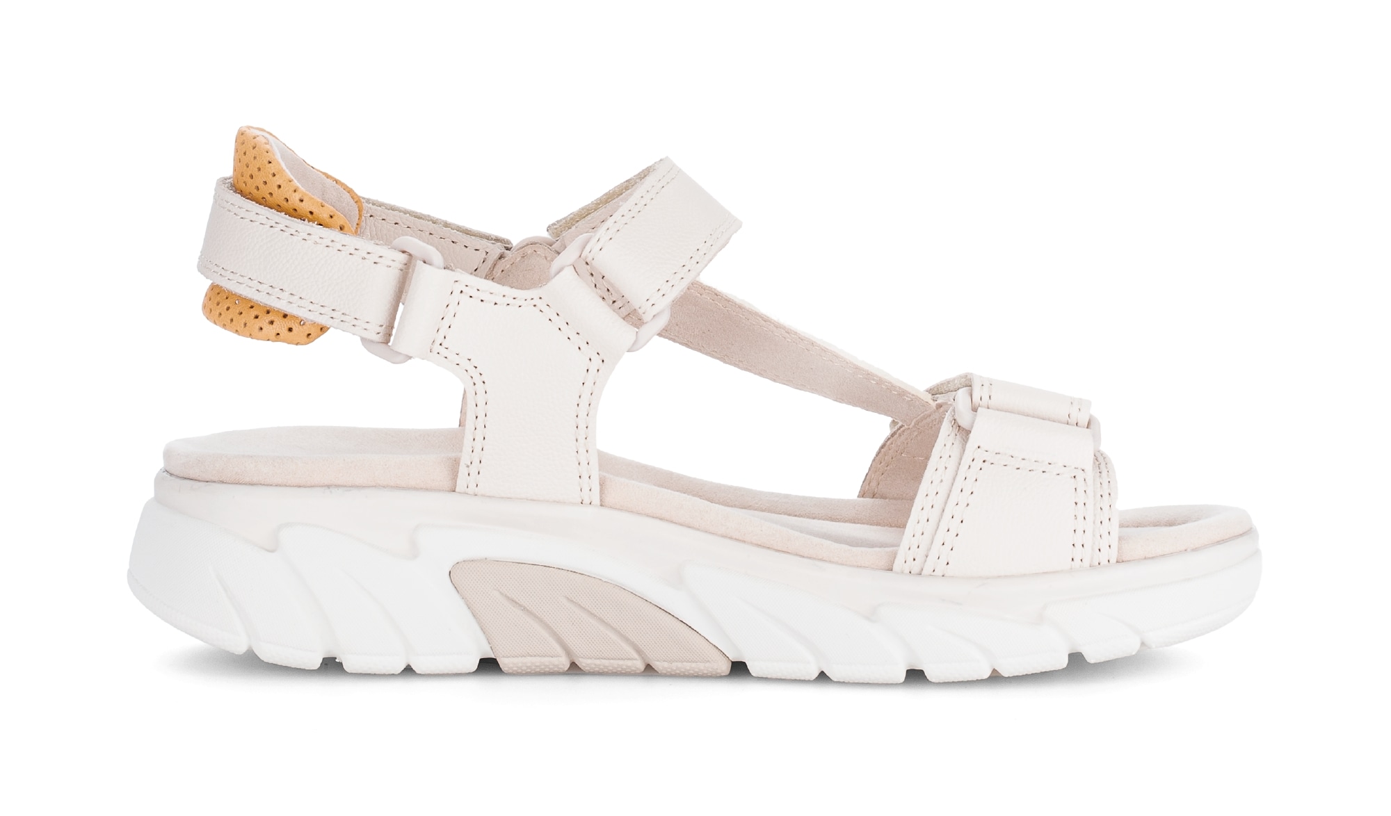 rollingsoft Sandalette  Keilabsatz, Riemchensandale im Trekking-Look, G-Weite (=weit)