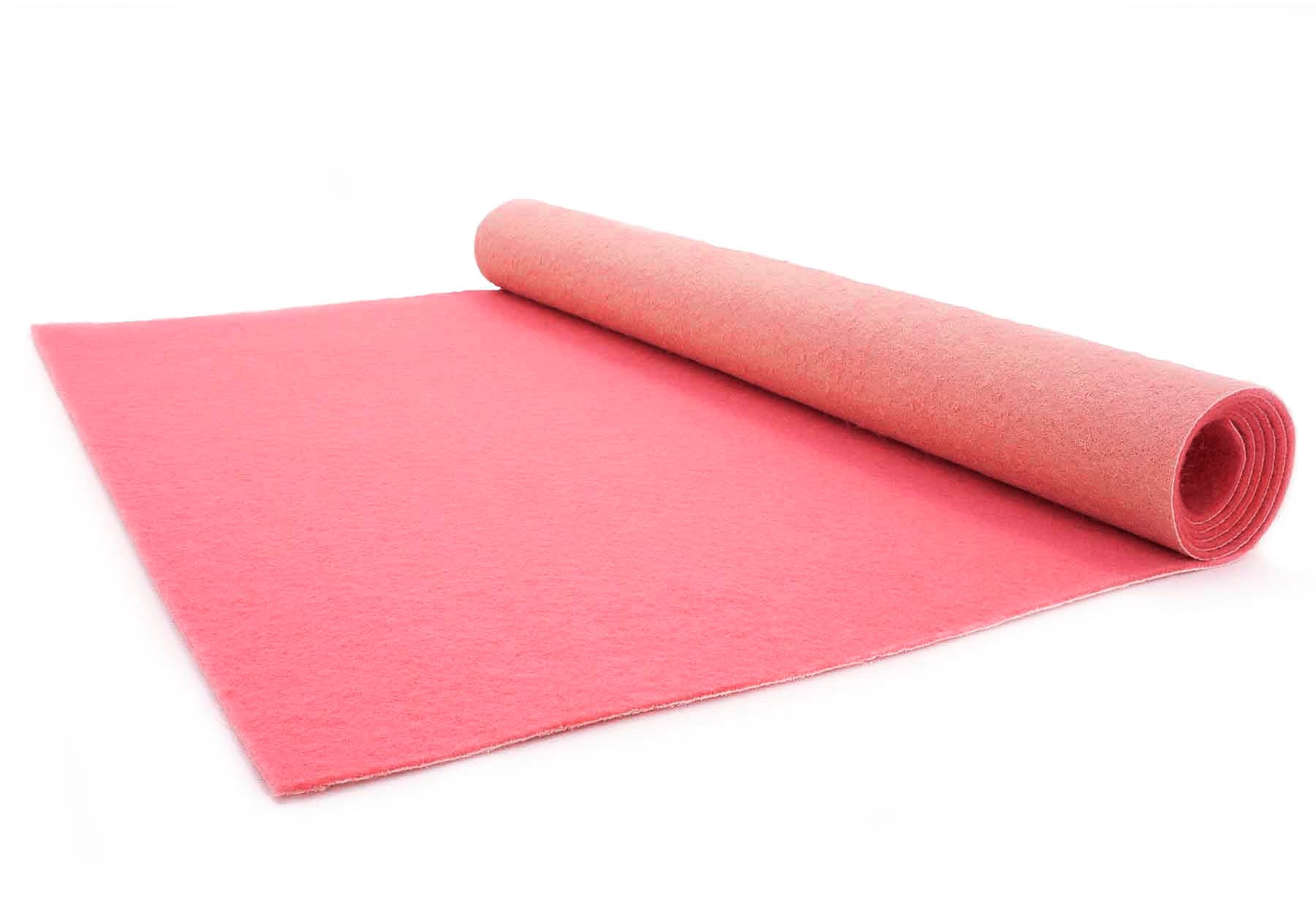 Primaflor-Ideen Uni-Farben Textil Nadelfilz, rechteckig, Breite cm, 100 PODIUM«, robuster in Läufer »Eventteppich