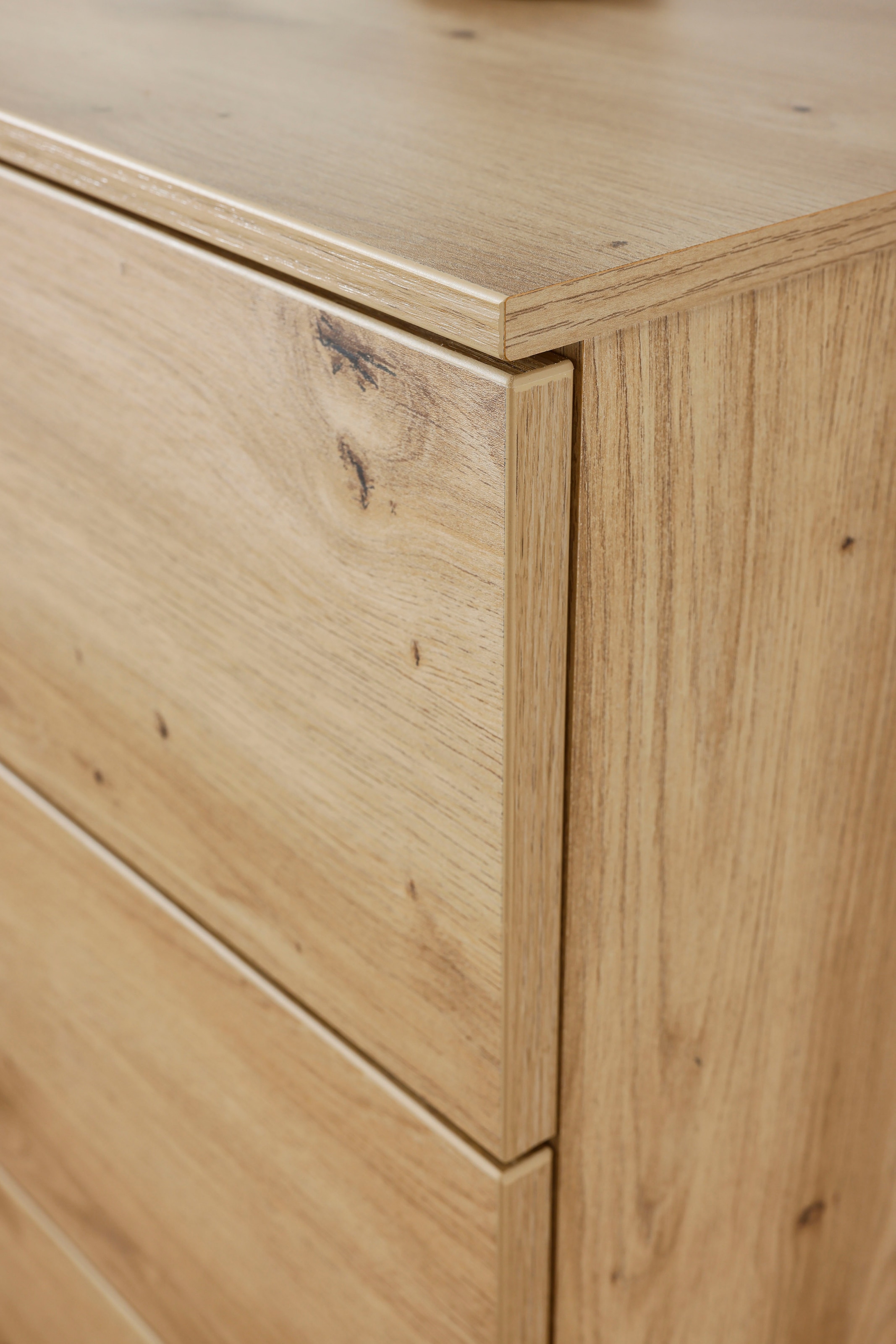 rauch Nachtkommode »Nachttisch Nachtschrank Nachtkonsole FLIPP«, (Breite 40 cm), mit 3 Schubladen und Soft-Close-Funktion