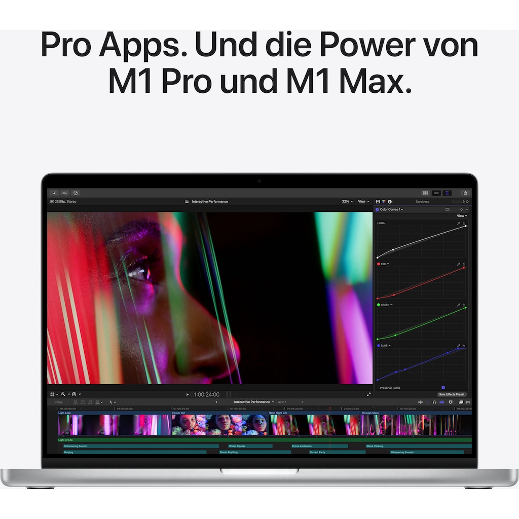 Apple Notebook »MacBook Pro 14 MKGP3«, 35,97 cm, / 14,2 Zoll, Apple, M1 Pro, 512 GB SSD