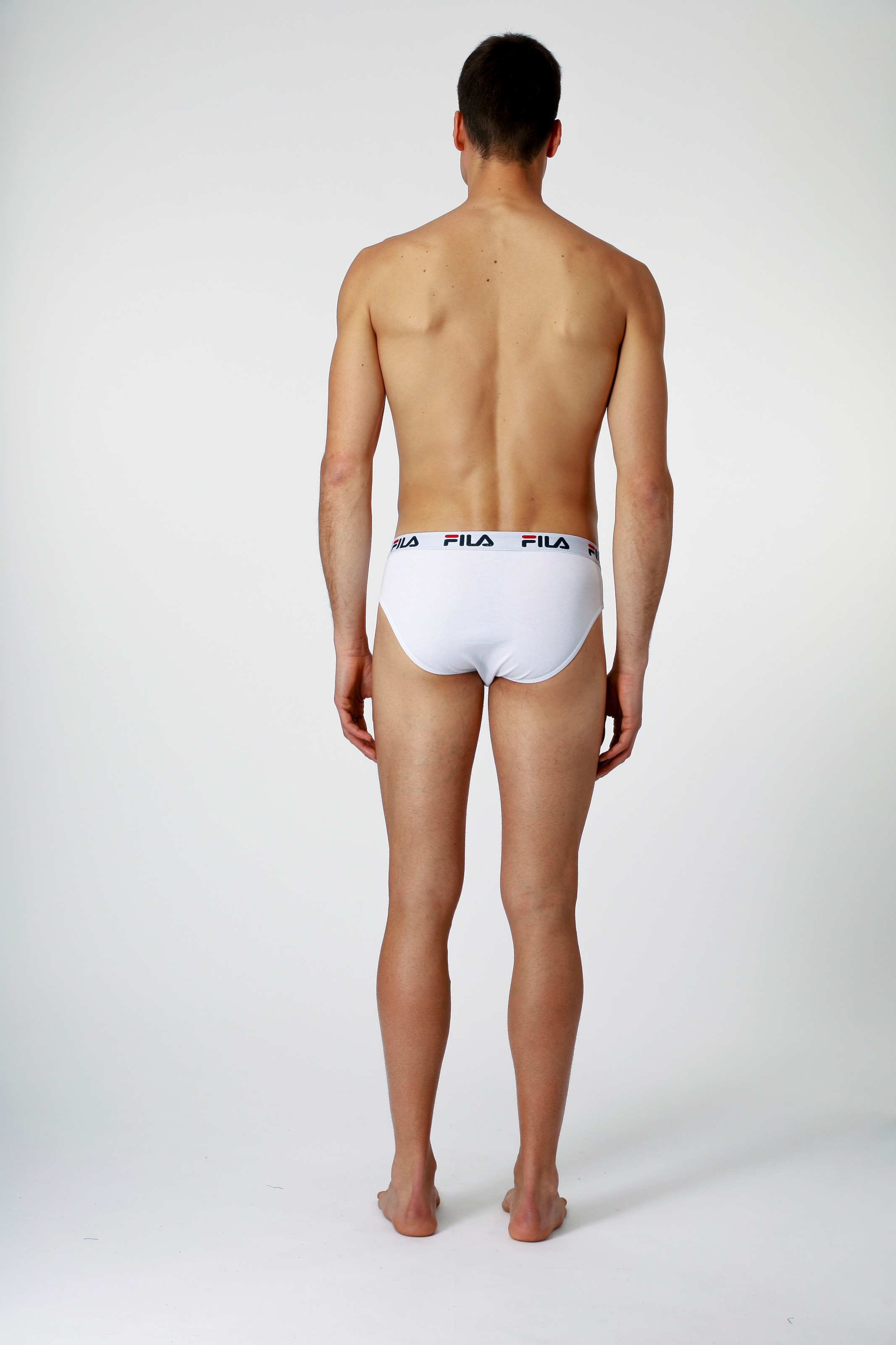 Fila Slip »MAN BRIEF«, (3er Pack), mit elastischem Logobund