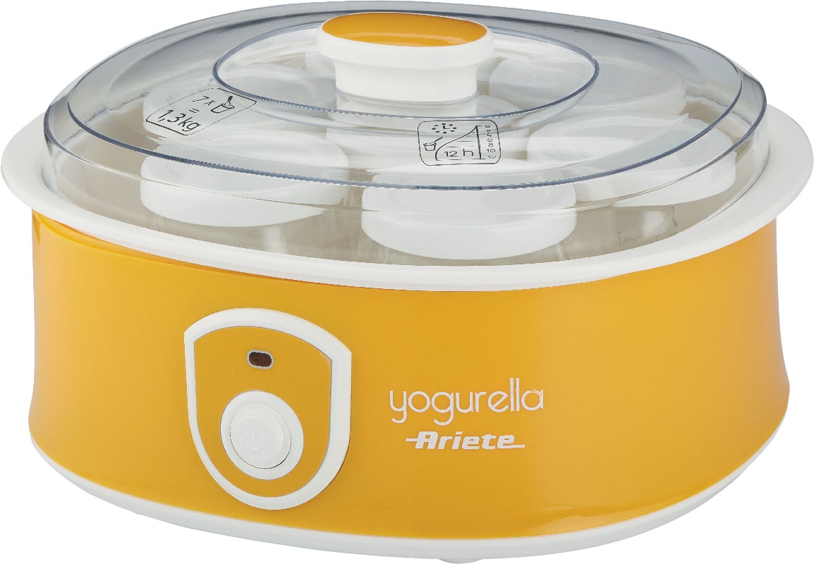 Ariete Joghurtbereiter »617 Yogurella«, 6 Portionsbehälter, je 185 ml, mit 7 Portionsgläsern