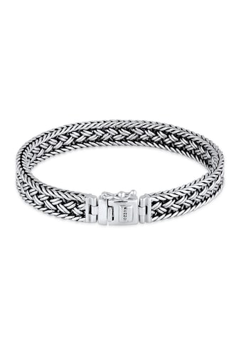 Kuzzoi Armband »Unisex Königskette Kastenverschluss 925er Silber« kaufen