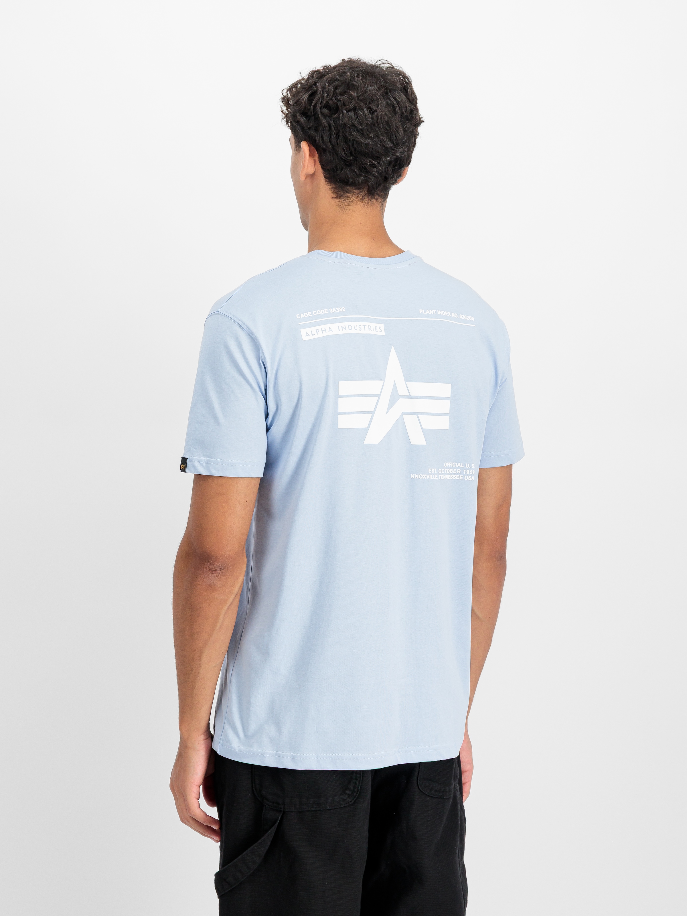 Alpha Industries Rundhalsshirt »Label T BP«