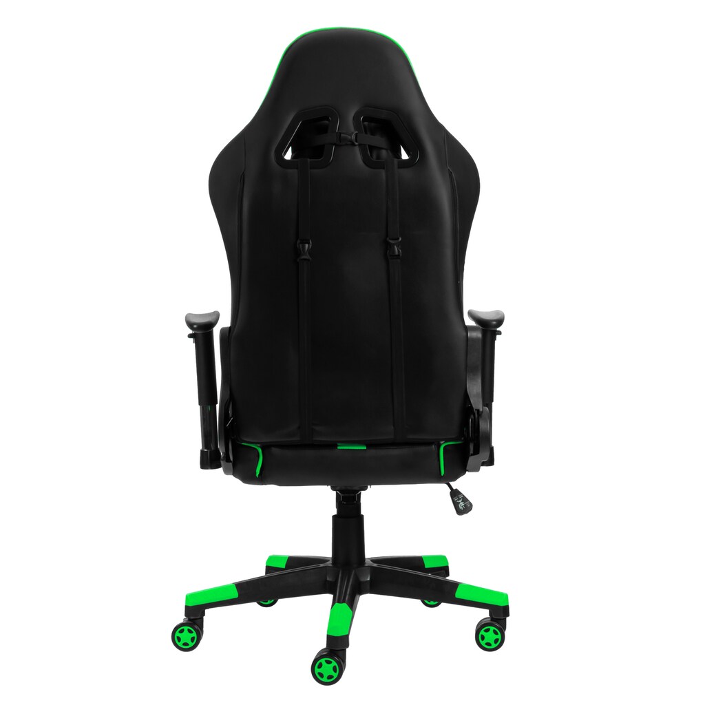 Hyrican Gaming-Stuhl »"Striker Copilot" schwarz/grün, Kunstleder, ergonomischer Gamingstuhl«