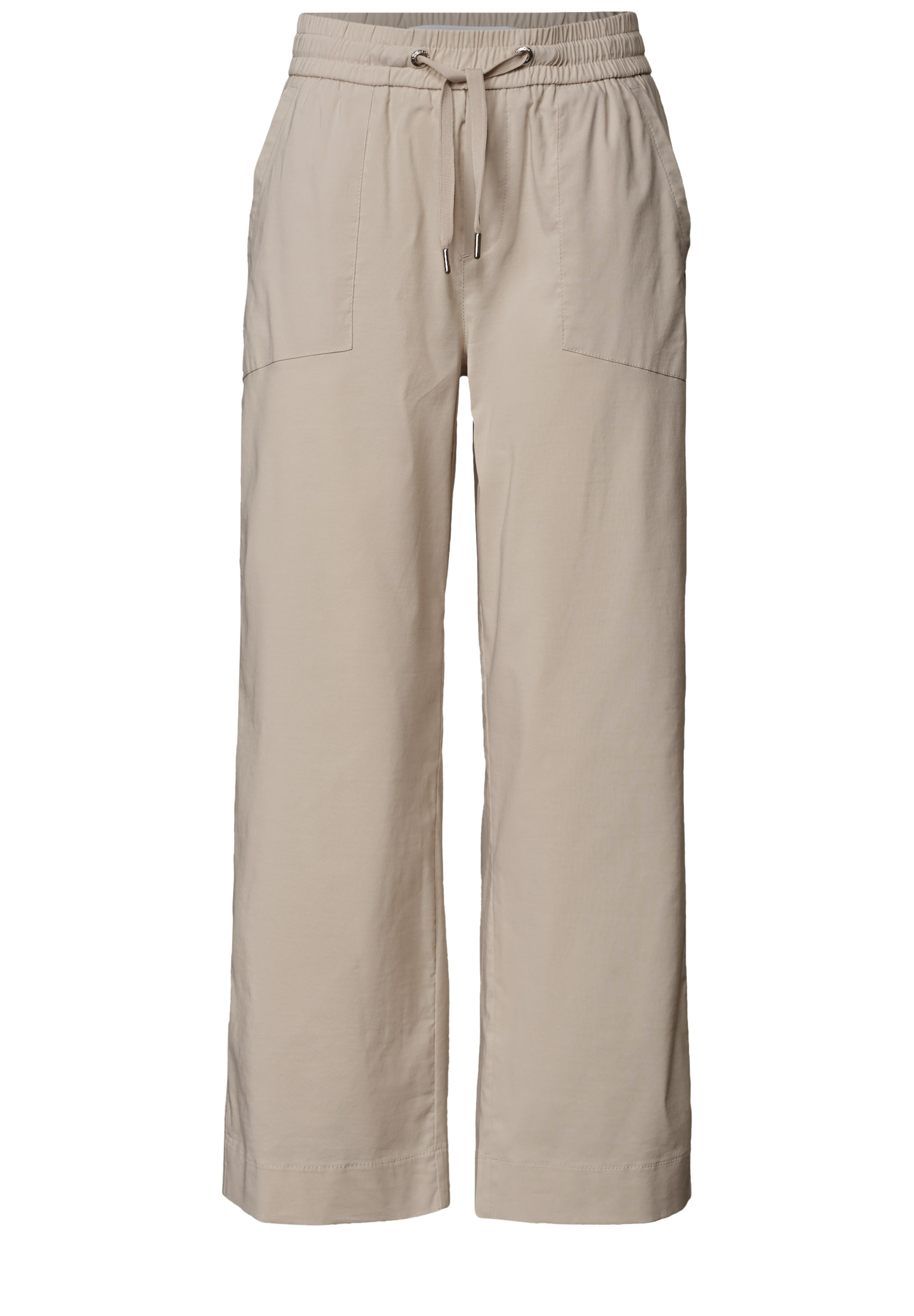 STREET ONE Stoffhose  Sommerhose mit Turn-Up-Detail