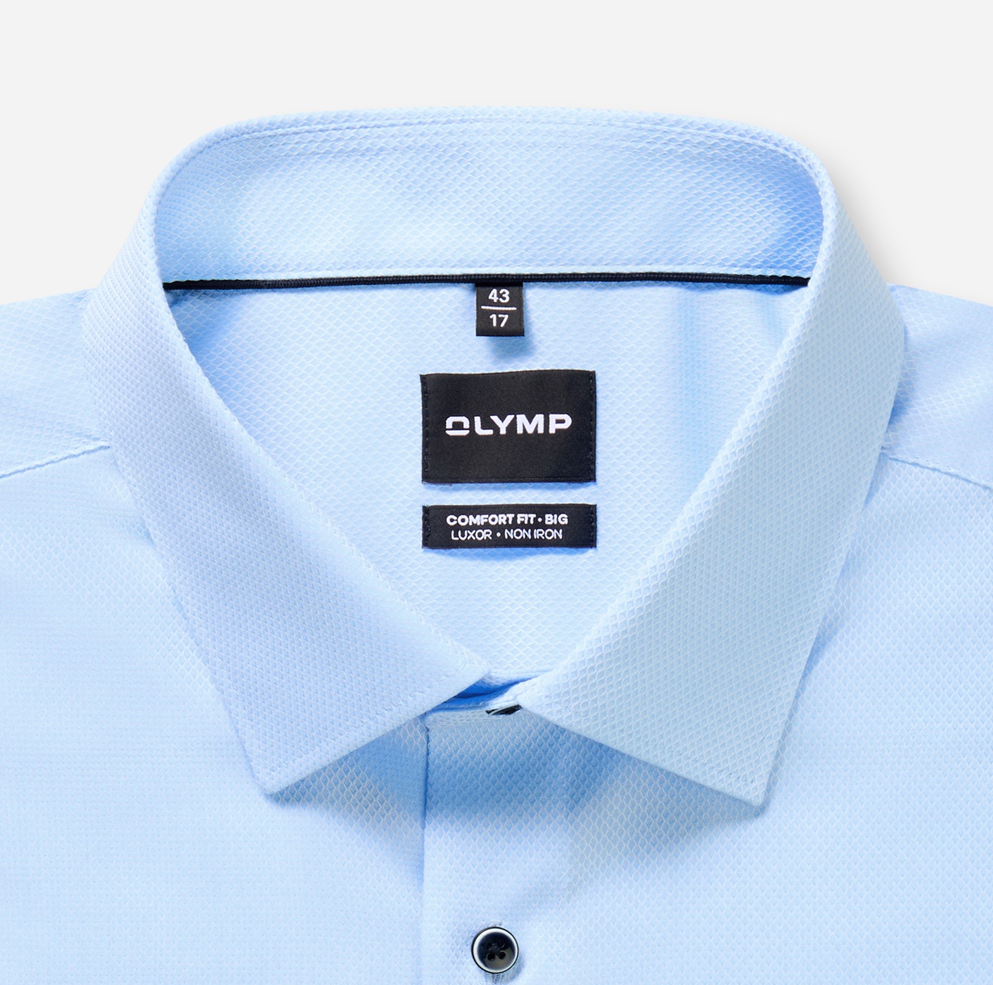 OLYMP Langarmhemd »Luxor Big & Tall« Businesshemd, Große Größen, comfort fit, New-Kentkragen, bügelfrei