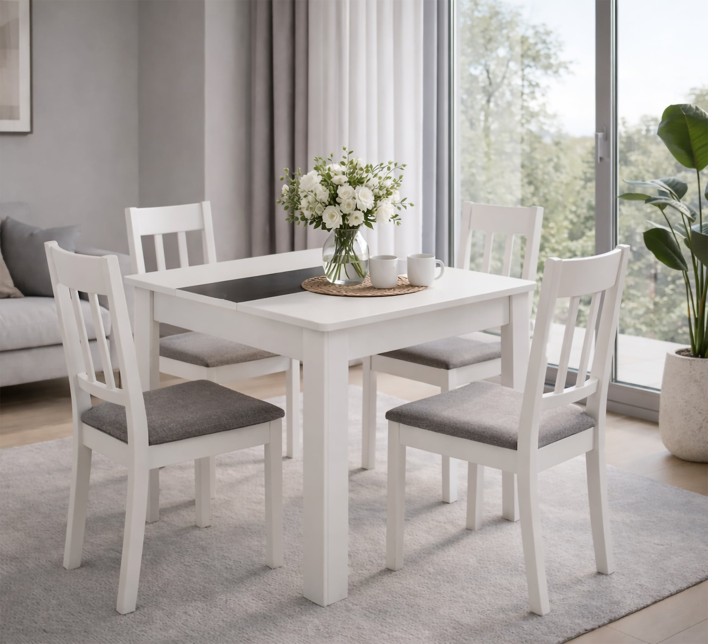 VCM Esstisch »Esstisch Küchentisch B. 80 x T. 80 cm Disalo« 1 Stk. tlg.