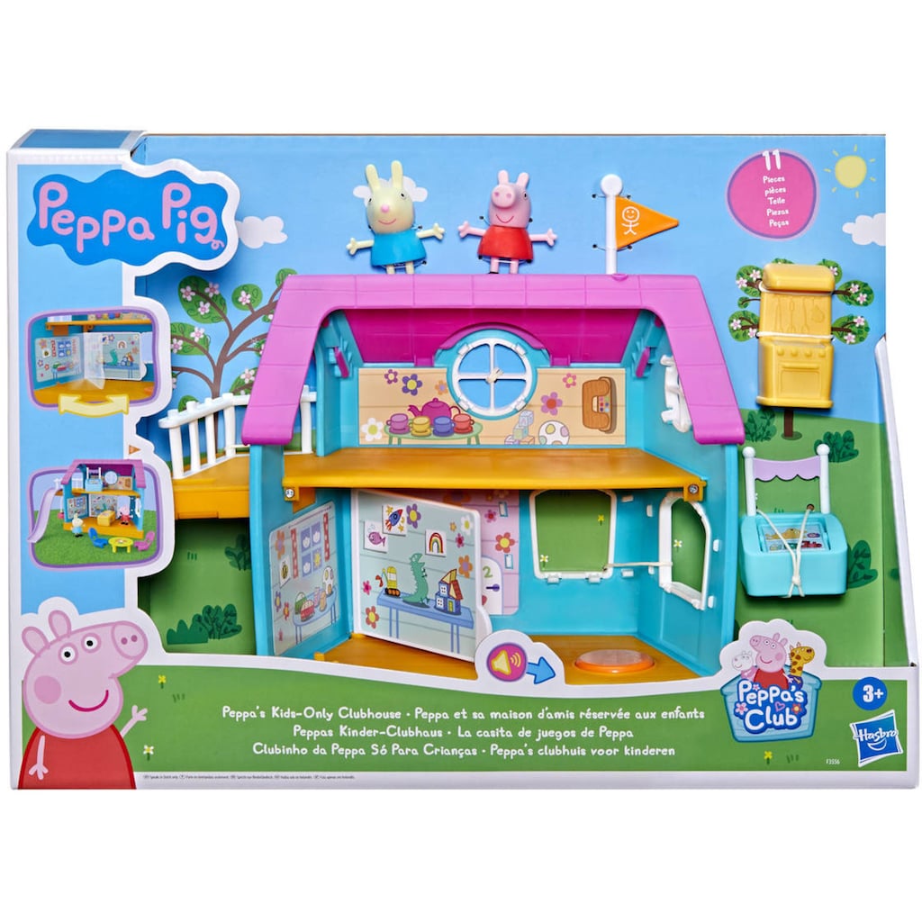 Hasbro Spielwelt »Peppa Pig Peppas Kinder-Clubhaus«