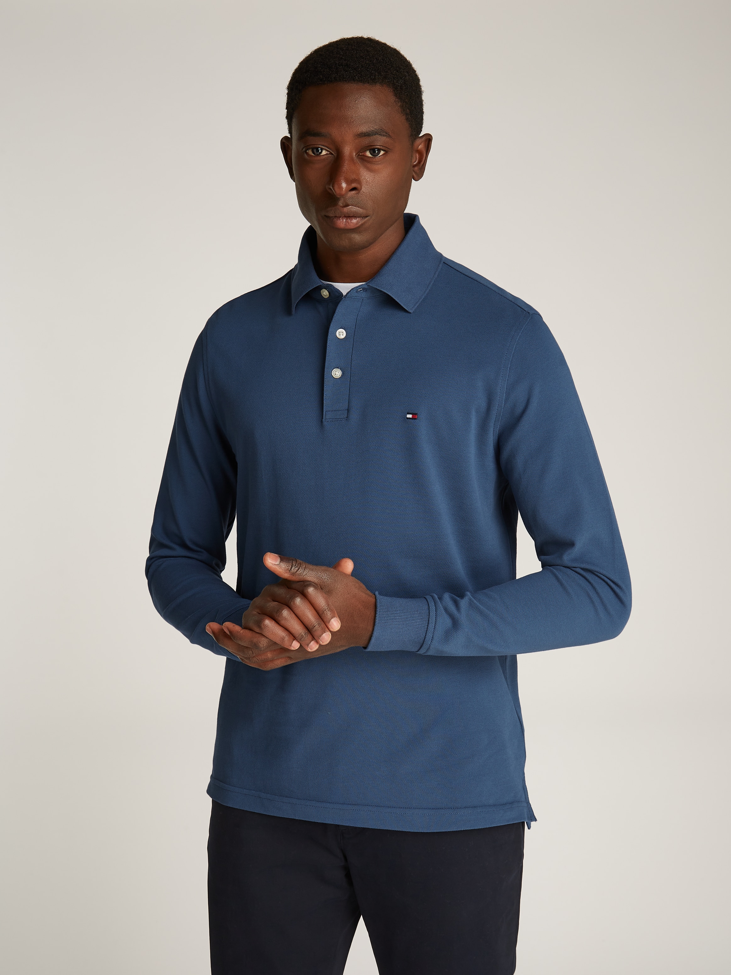 Langarm-Poloshirt »1985 SLIM LS POLO«