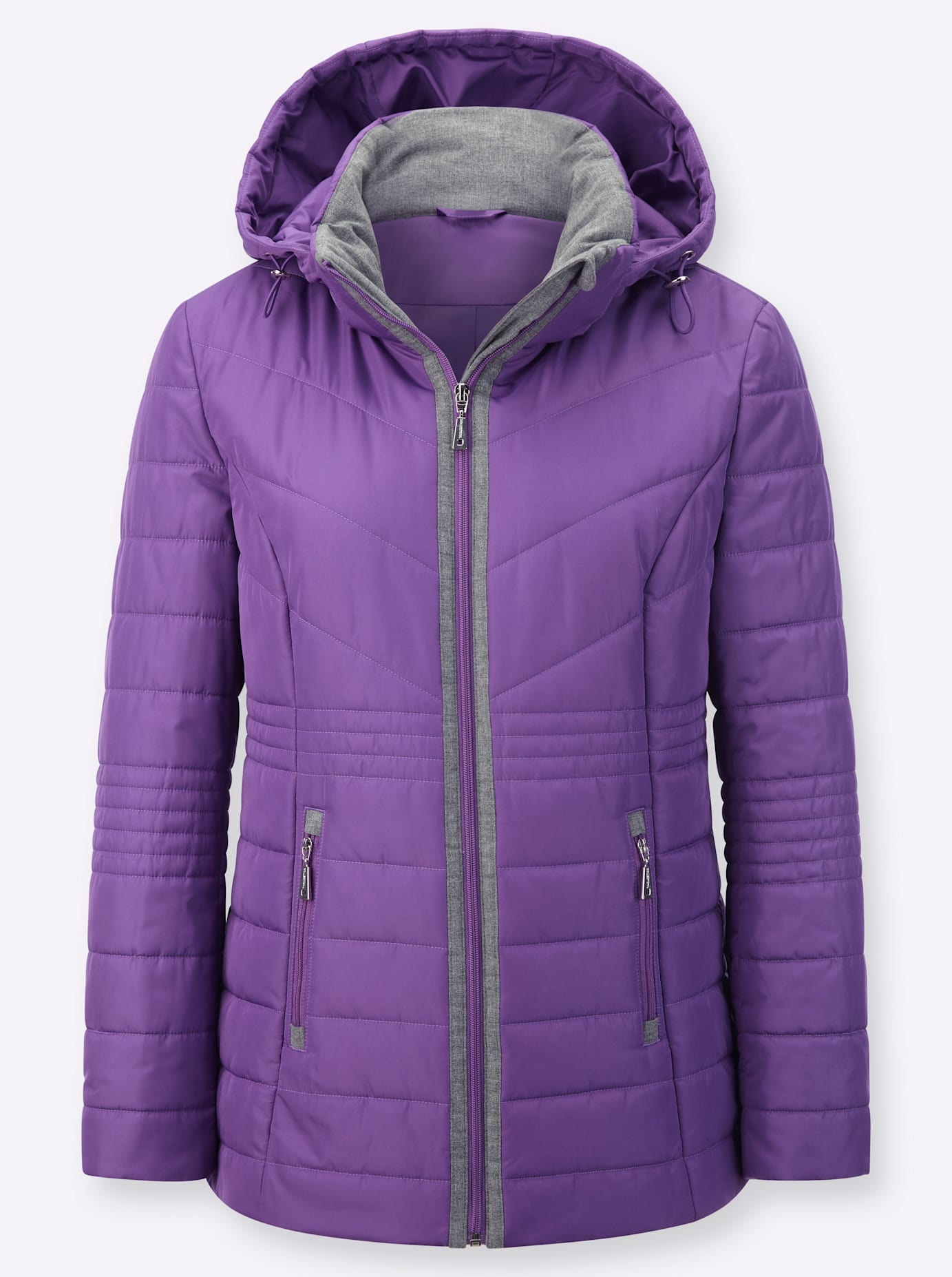 Casual Looks Steppjacke, mit Kapuze