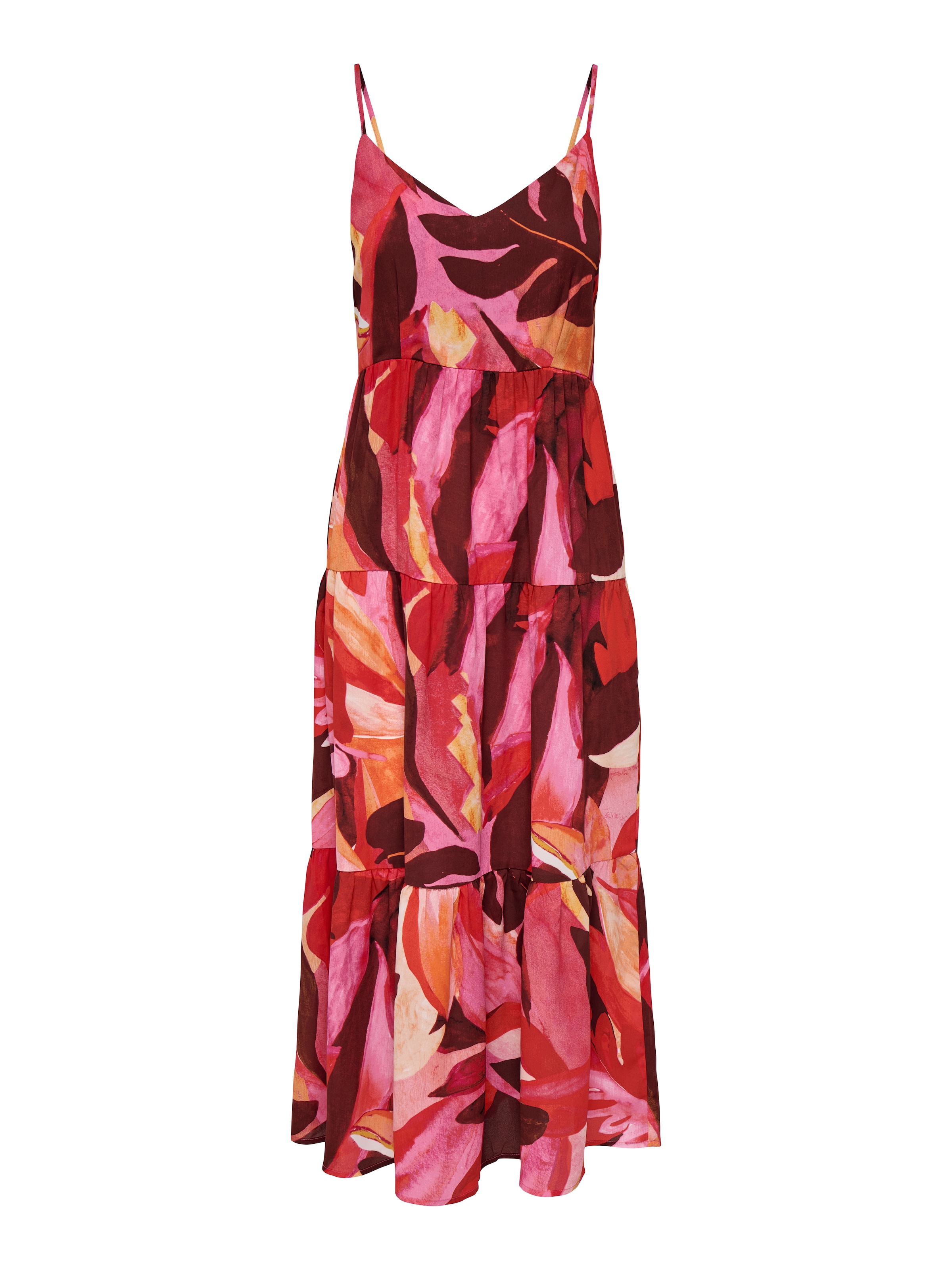ONLY Maxikleid »ONLALMA LIFE VIS STRAP LONG DRESS AOP«