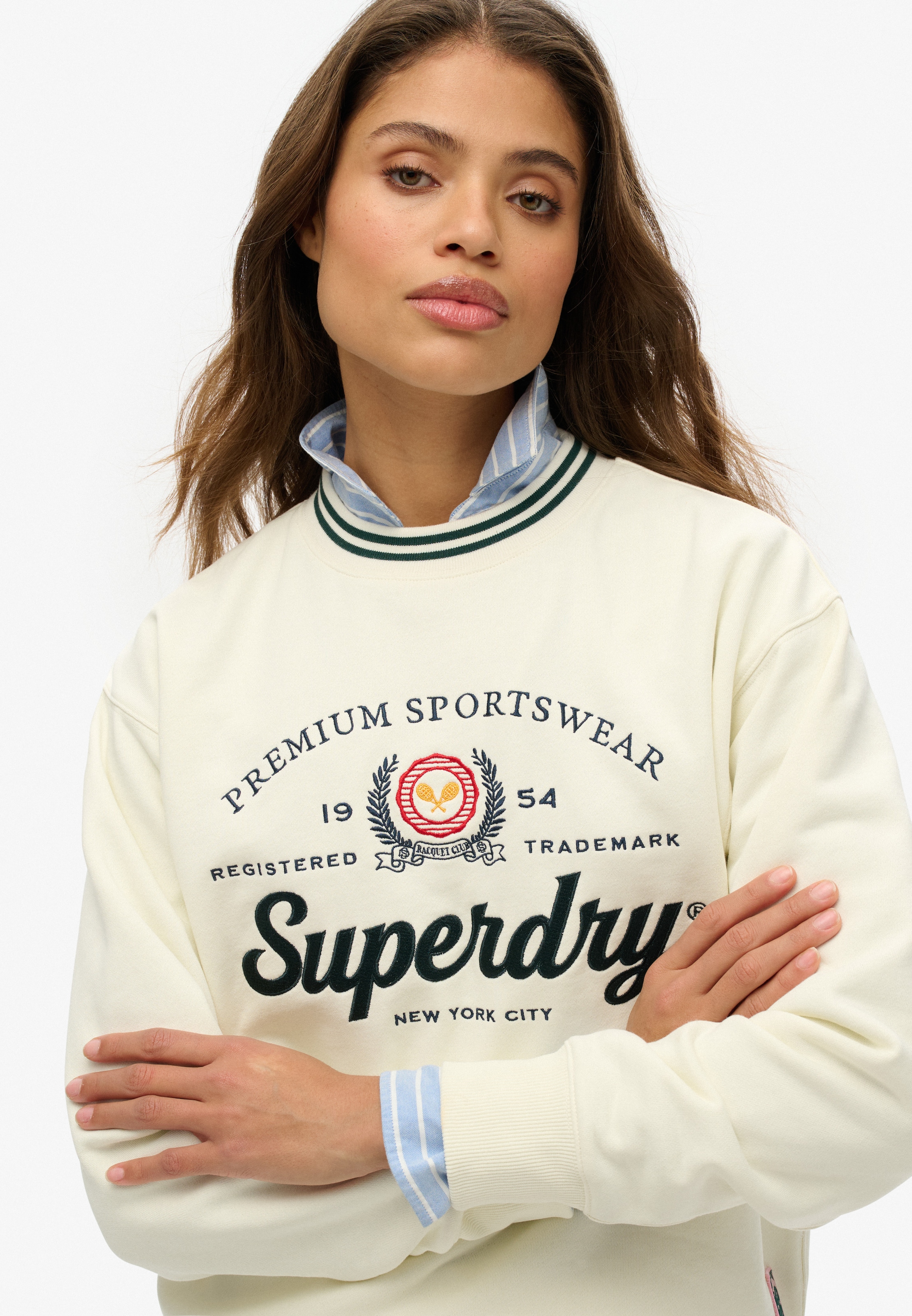 Superdry Sweatshirt »COUNTRY CLUB LOOSE CREW«