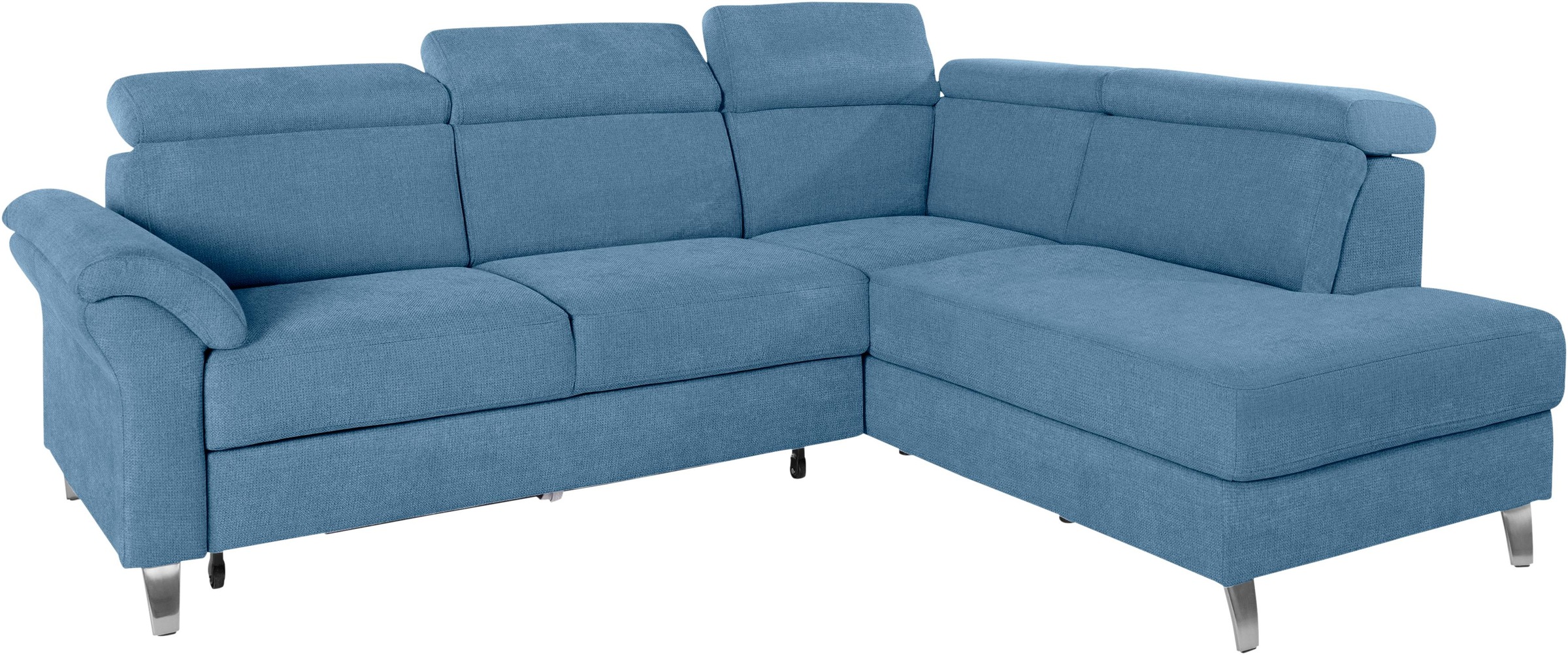 sit&more Ecksofa, inklusive Kopfteilverstellung, wahlweise mit Bettfunktion und Bettkasten