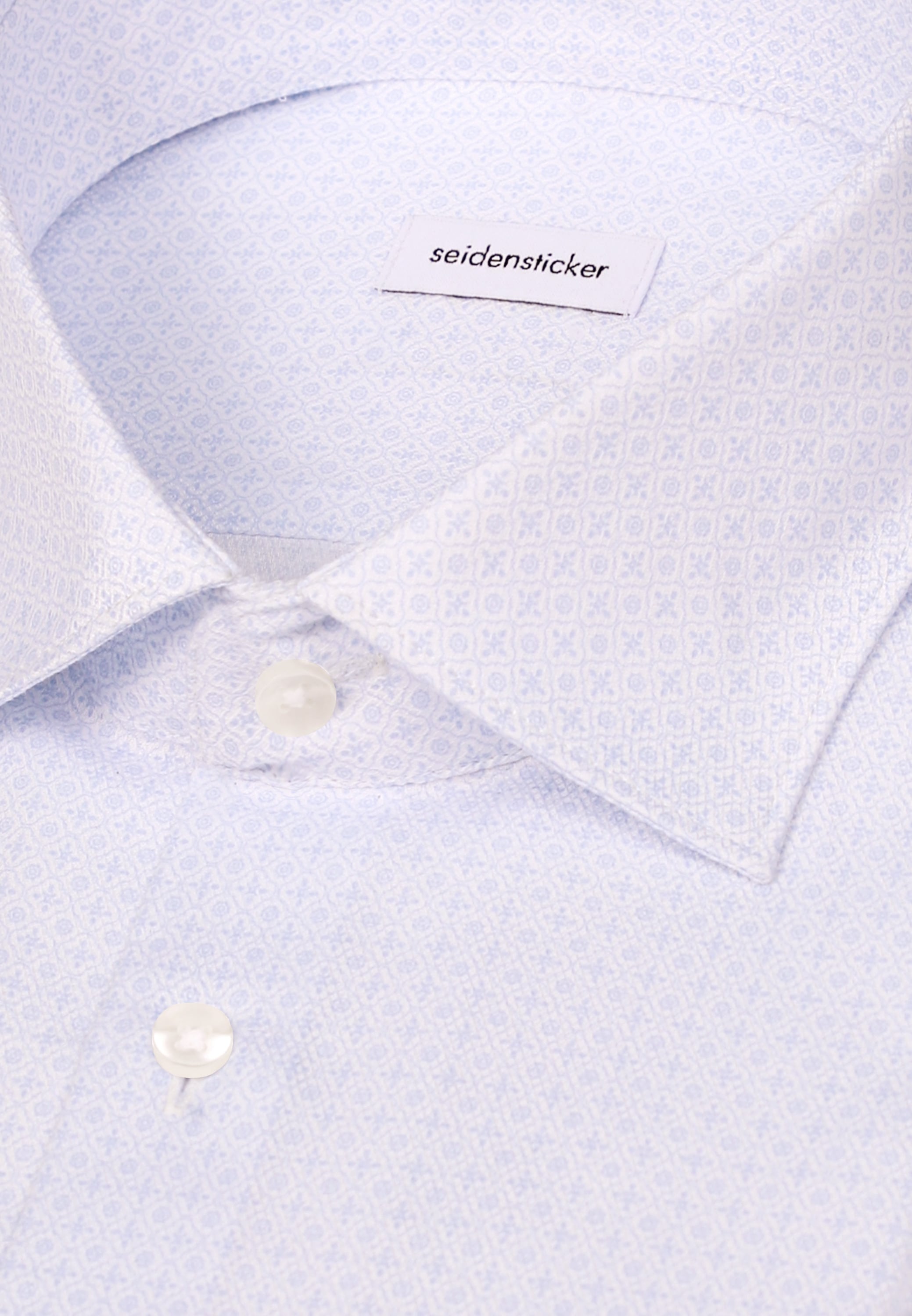 seidensticker Businesshemd »Schwarze Rose« Regular 1/1 Kentkragen Druck