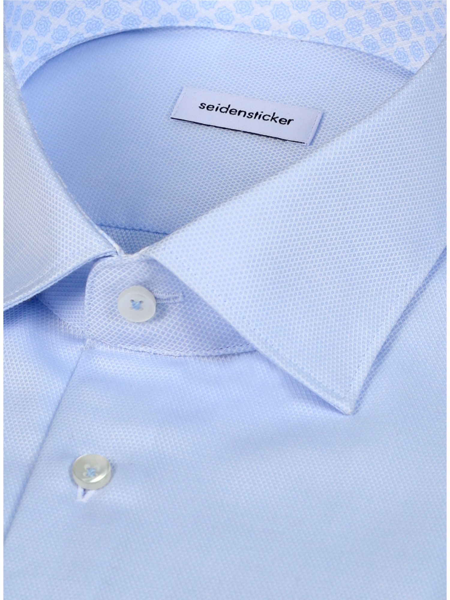 seidensticker Businesshemd »Schwarze Rose« X-Slim 1/1 Kentkragen Struktur