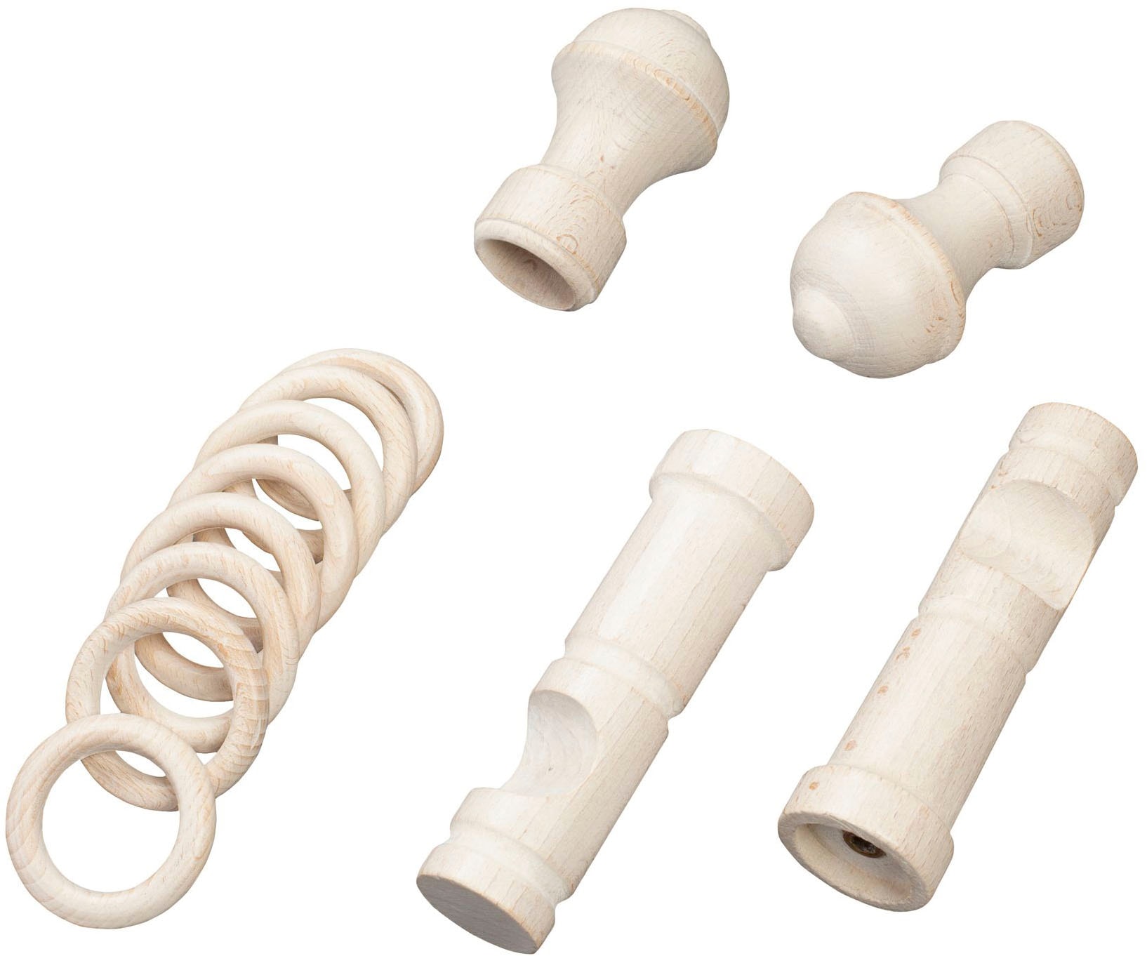 SN DECO GROUP Gardinenstange »Ares«, 1 läufig-läufig, Fixmaß