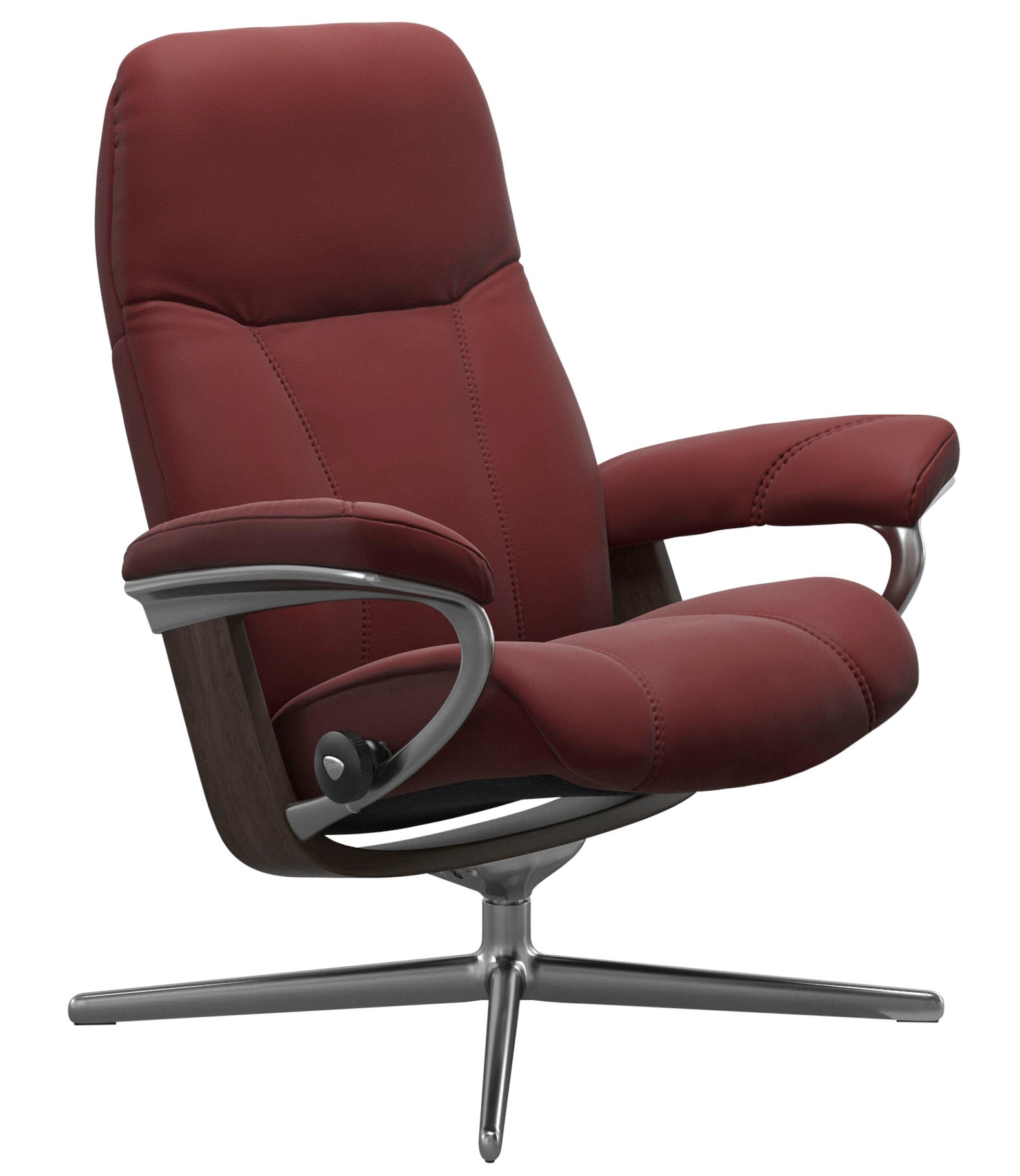 Stressless® Relaxsessel »Consul«, mit Cross Base, Größe S, M & L, Holzakzent Wenge