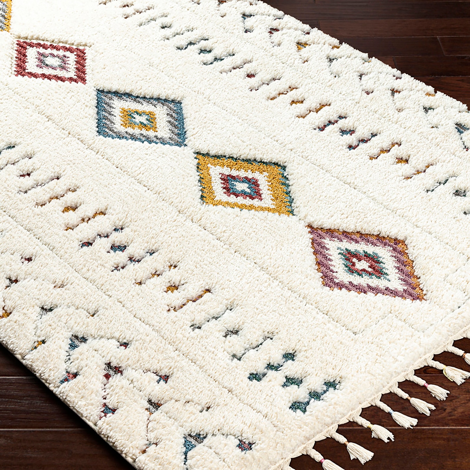 Livabliss Hochflor-Teppich »MARACAIBO« rechteckig 35 mm Höhe Shaggy Hochflorteppich, Weicher, Flauschiger, Boho Wohnzimmerteppich