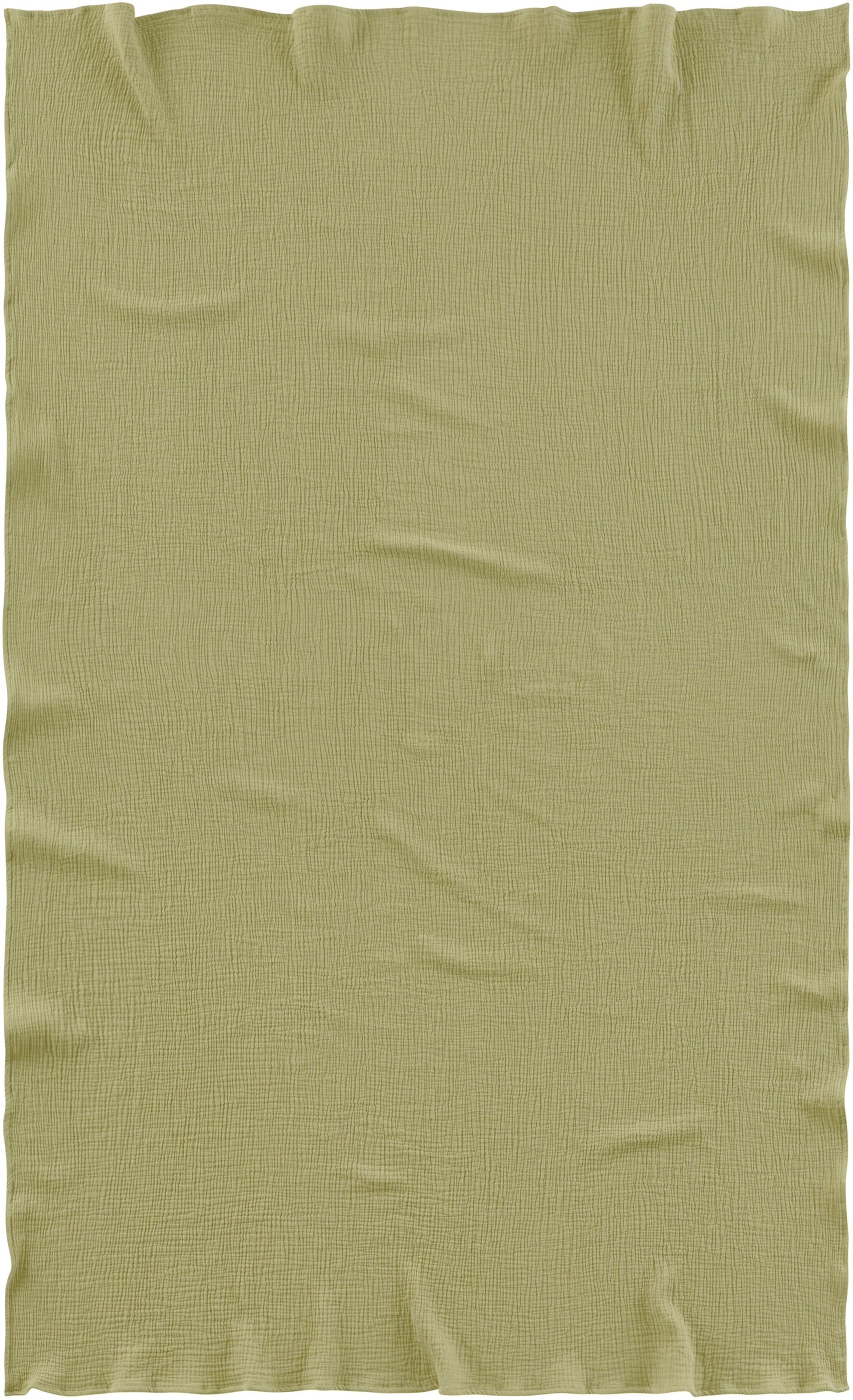 LeGer Home by Lena Gercke Wohndecke »HEVIN«, Tagesdecke im Baumwoll-Crinkle-Effekt, Musselin, Kuscheldecke