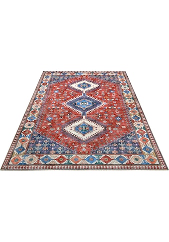 NOURISTAN Designteppich »Hamadan Karim«, rechteckig, 7 mm Höhe, Klassischer Teppich,... kaufen