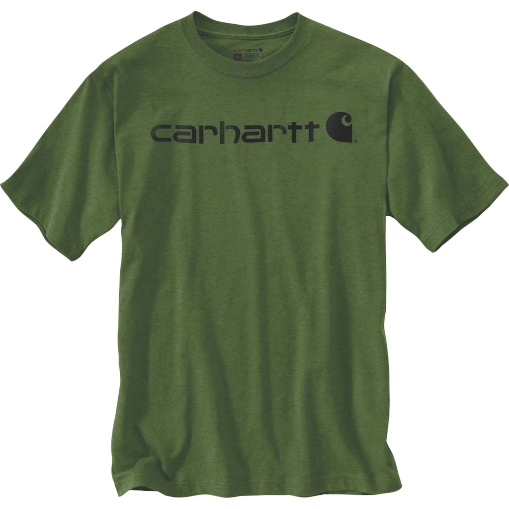 Carhartt T-Shirt »Logo« grün