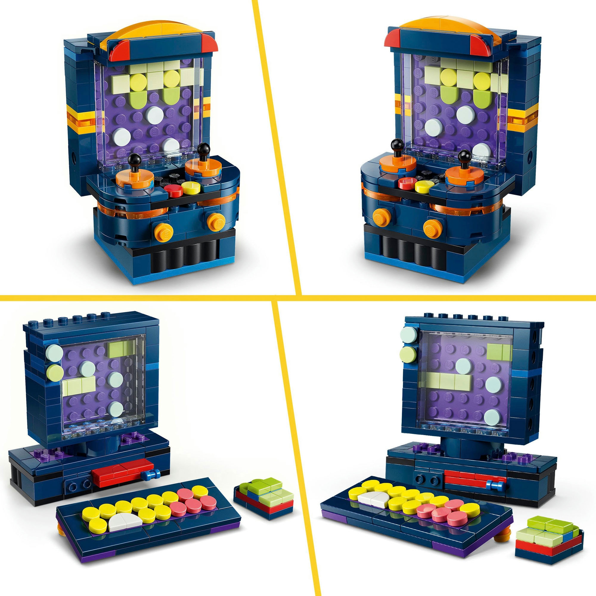 LEGO® Konstruktionsspielsteine »Retro-Spielkonsole (31380), LEGO Creator« Made in Europe