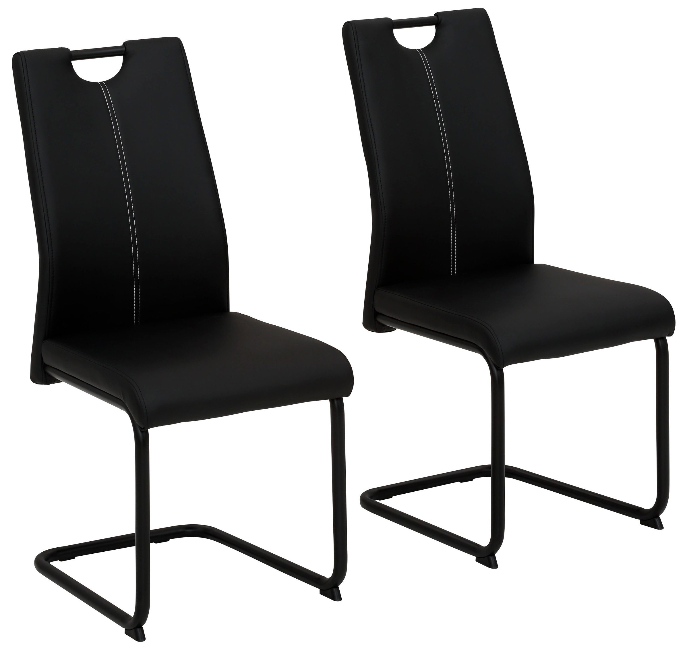 HELA Freischwinger »CORA«, (Set), 2 St., Tragegriff in schwarz