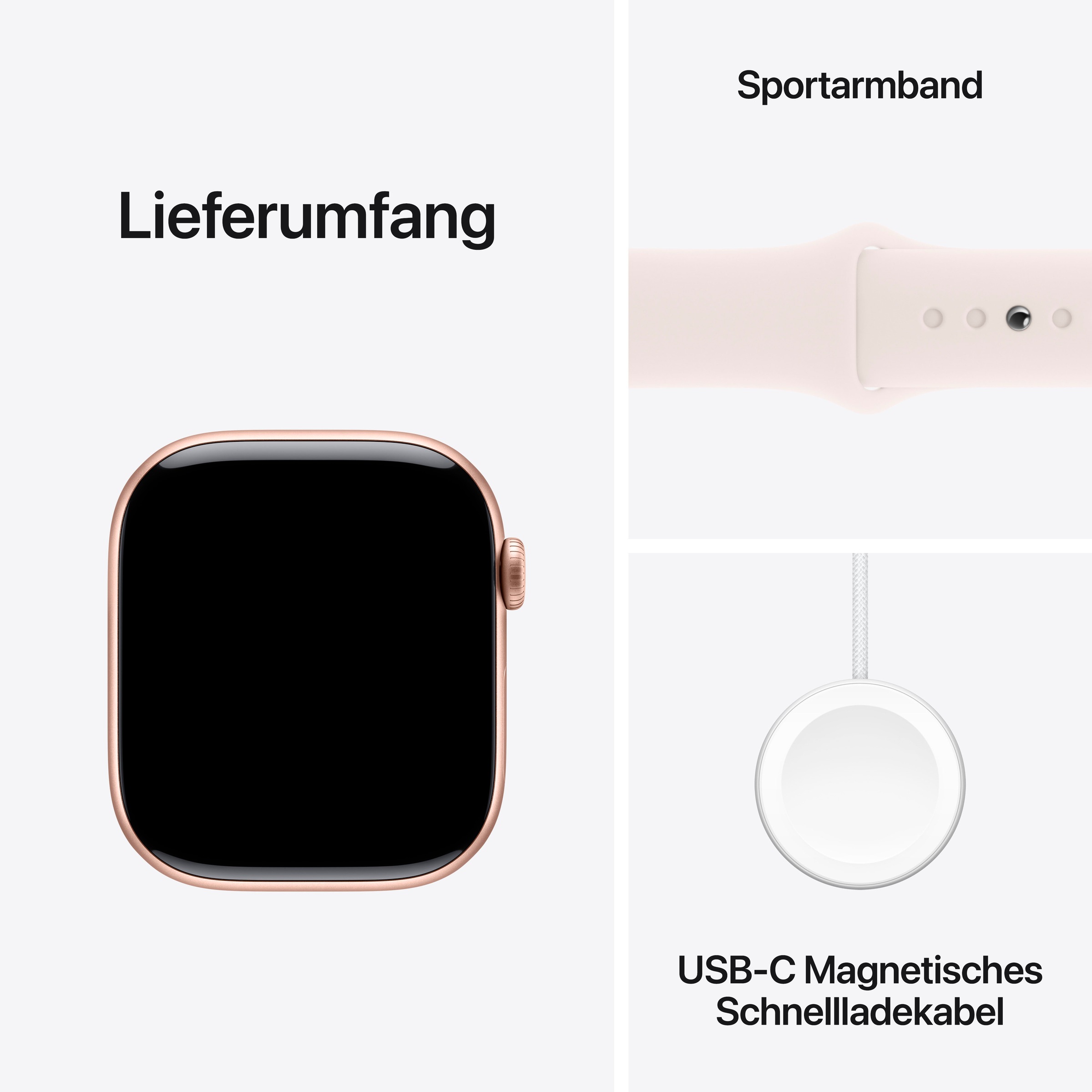 Apple Smartwatch »Watch Series 10 Aluminium«, Watch OS 11